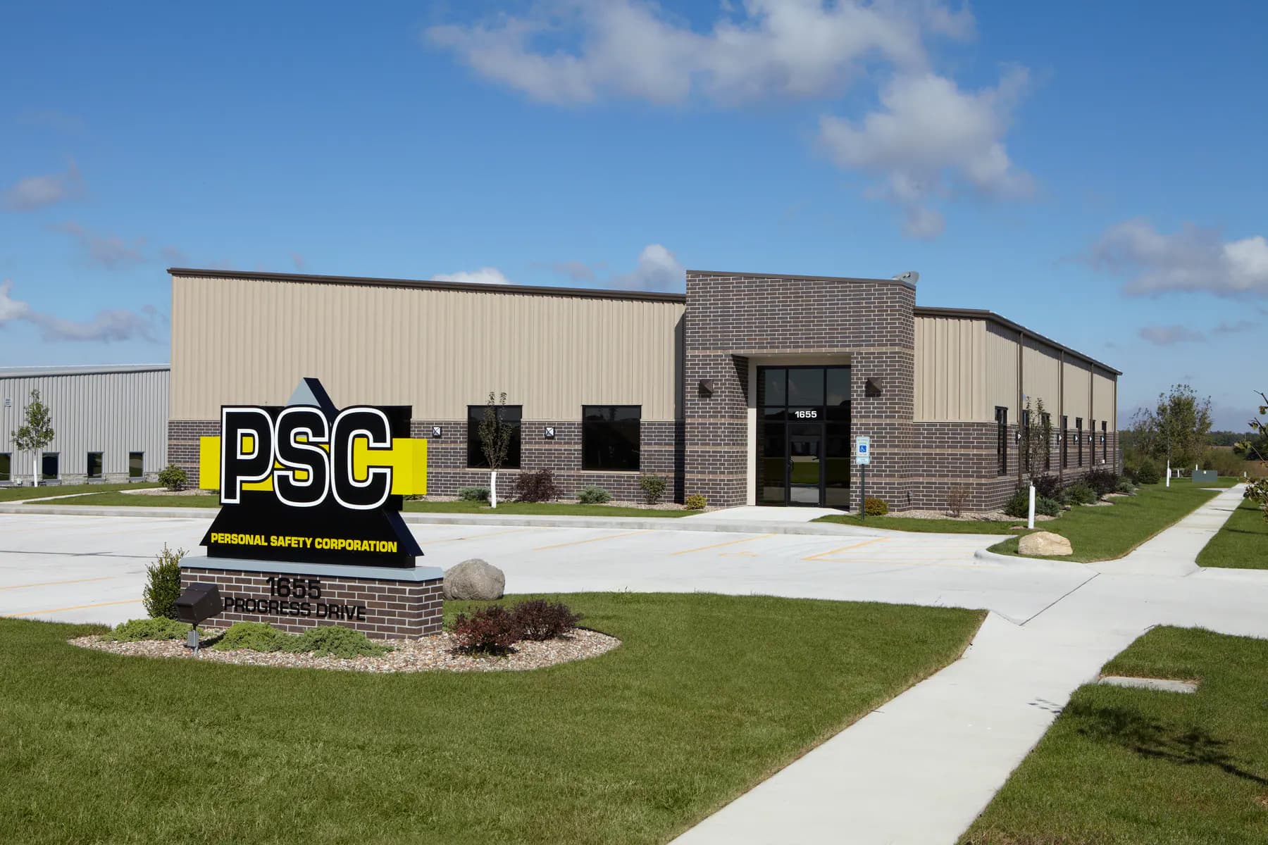 Finished Primus commercial building exterior