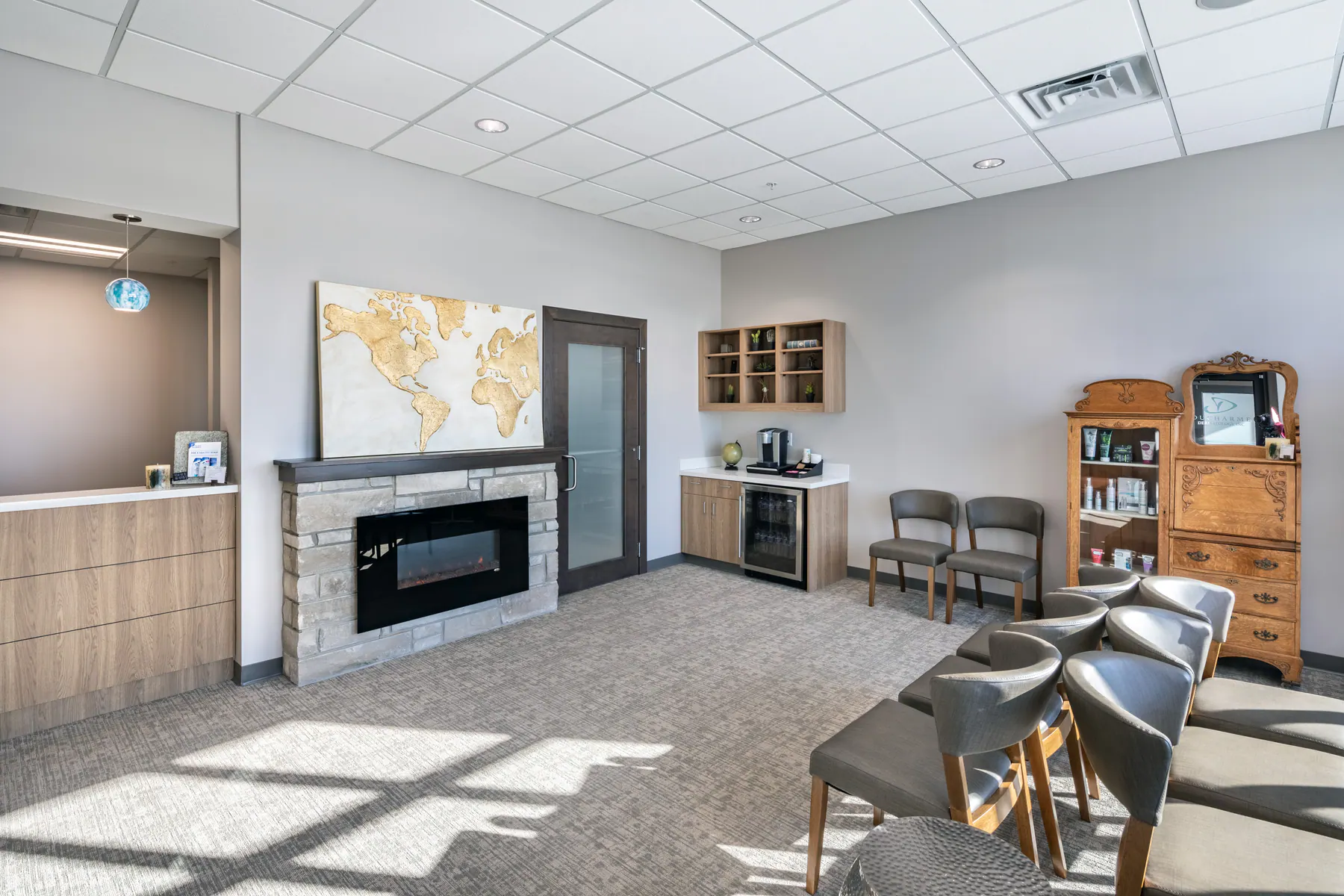Finished Primus commercial construction interior