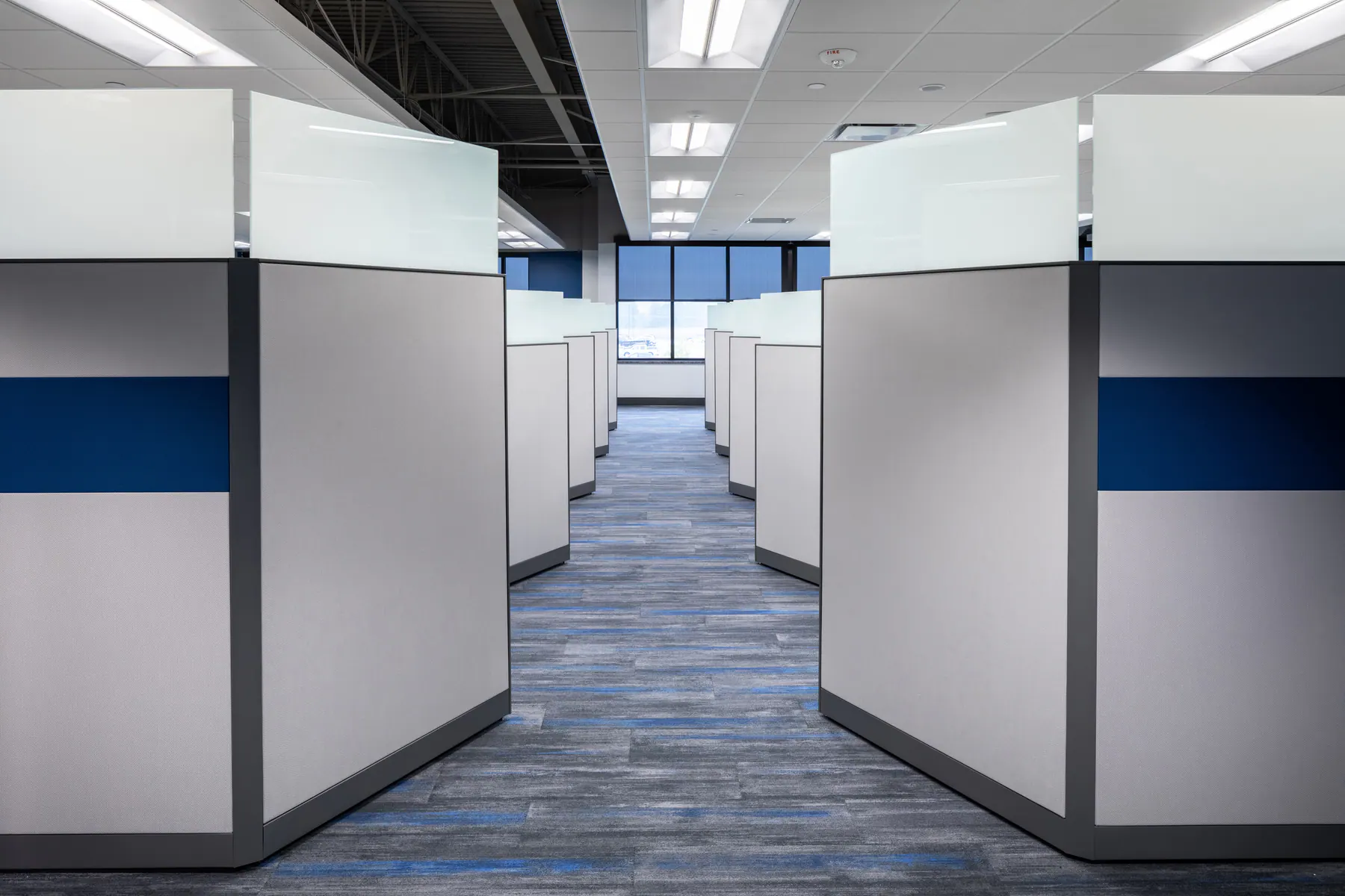 Finished Primus commercial construction interior
