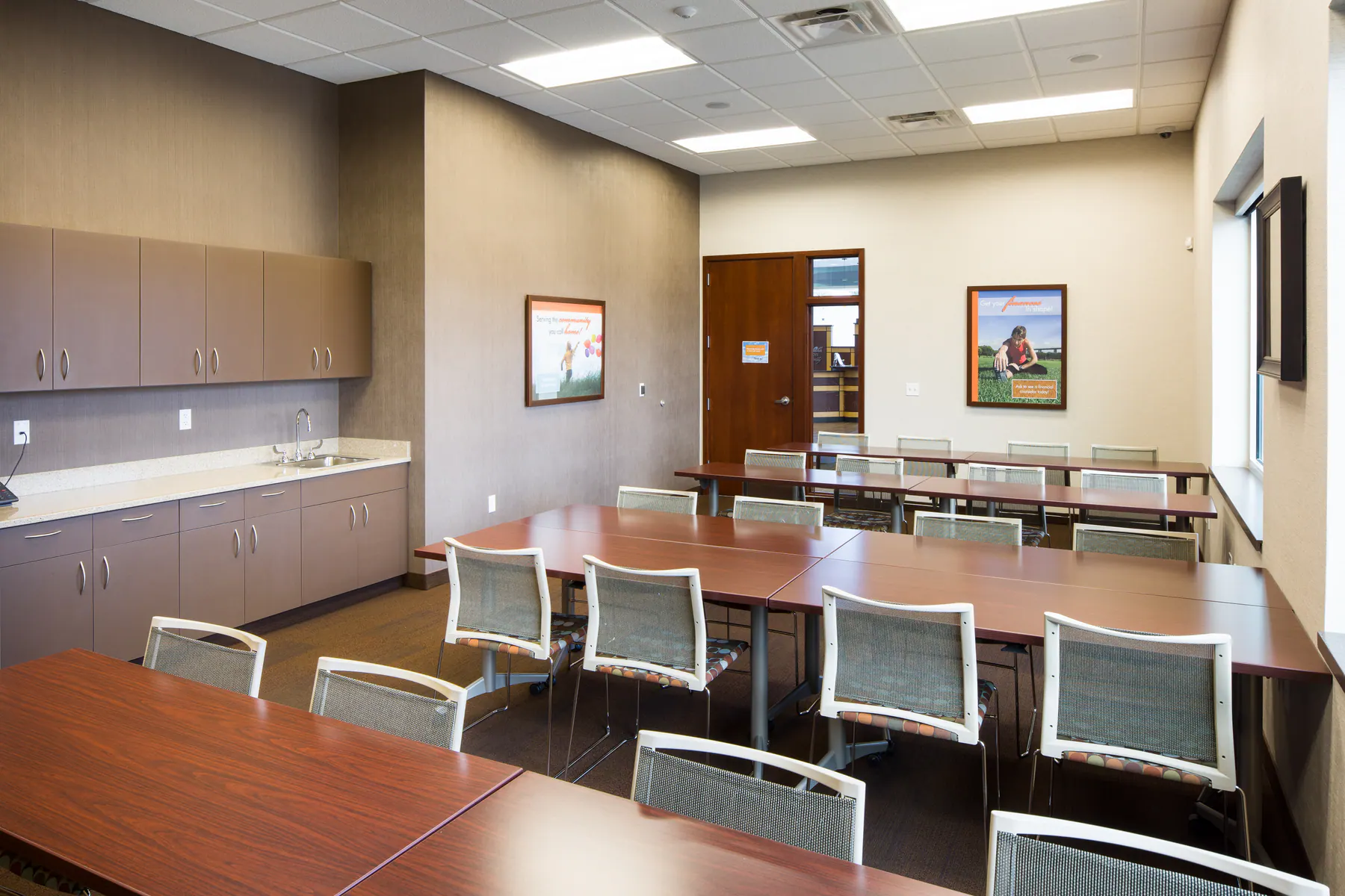 Finished Primus commercial construction interior