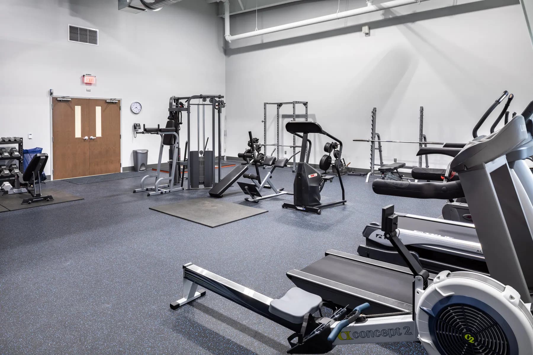 Finished Primus commercial construction interior