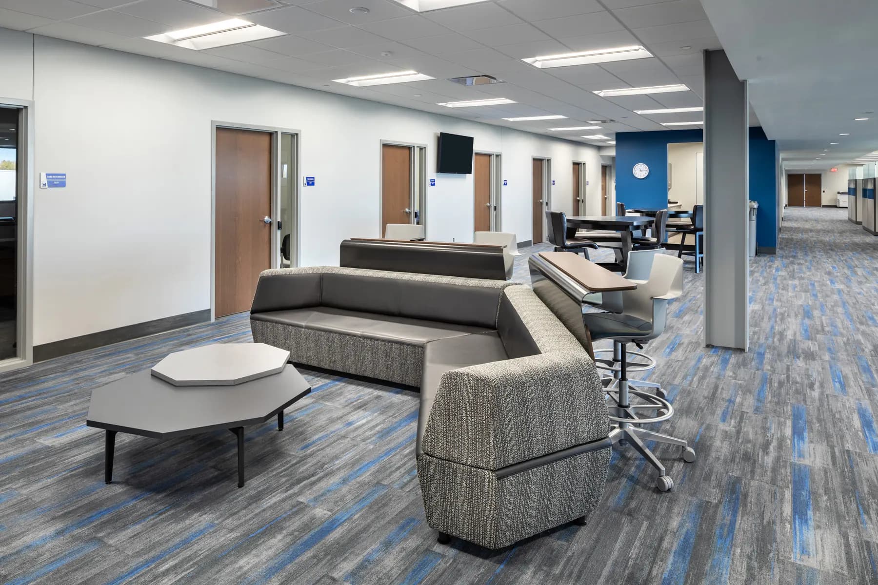Finished Primus commercial construction interior