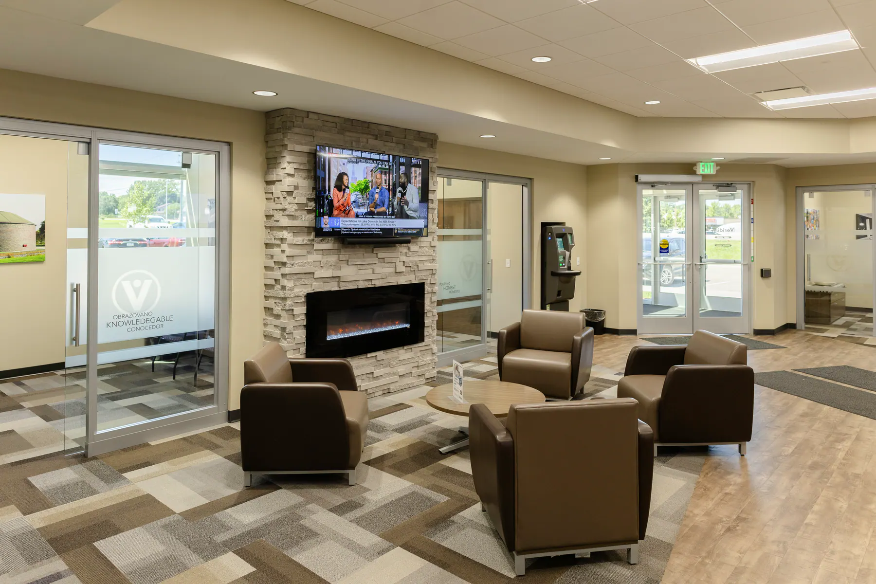 Finished Primus commercial construction interior