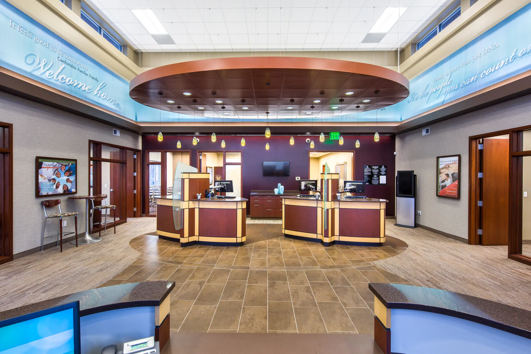 Finished Primus commercial construction interior
