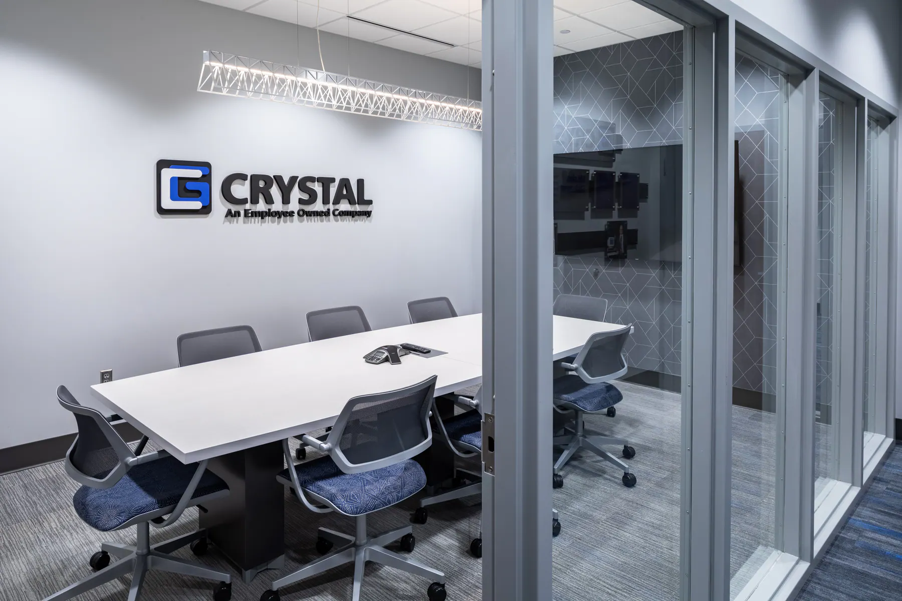 Finished Primus commercial construction interior