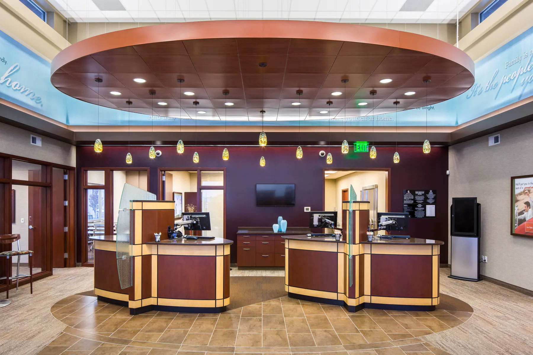 Finished Primus commercial construction interior