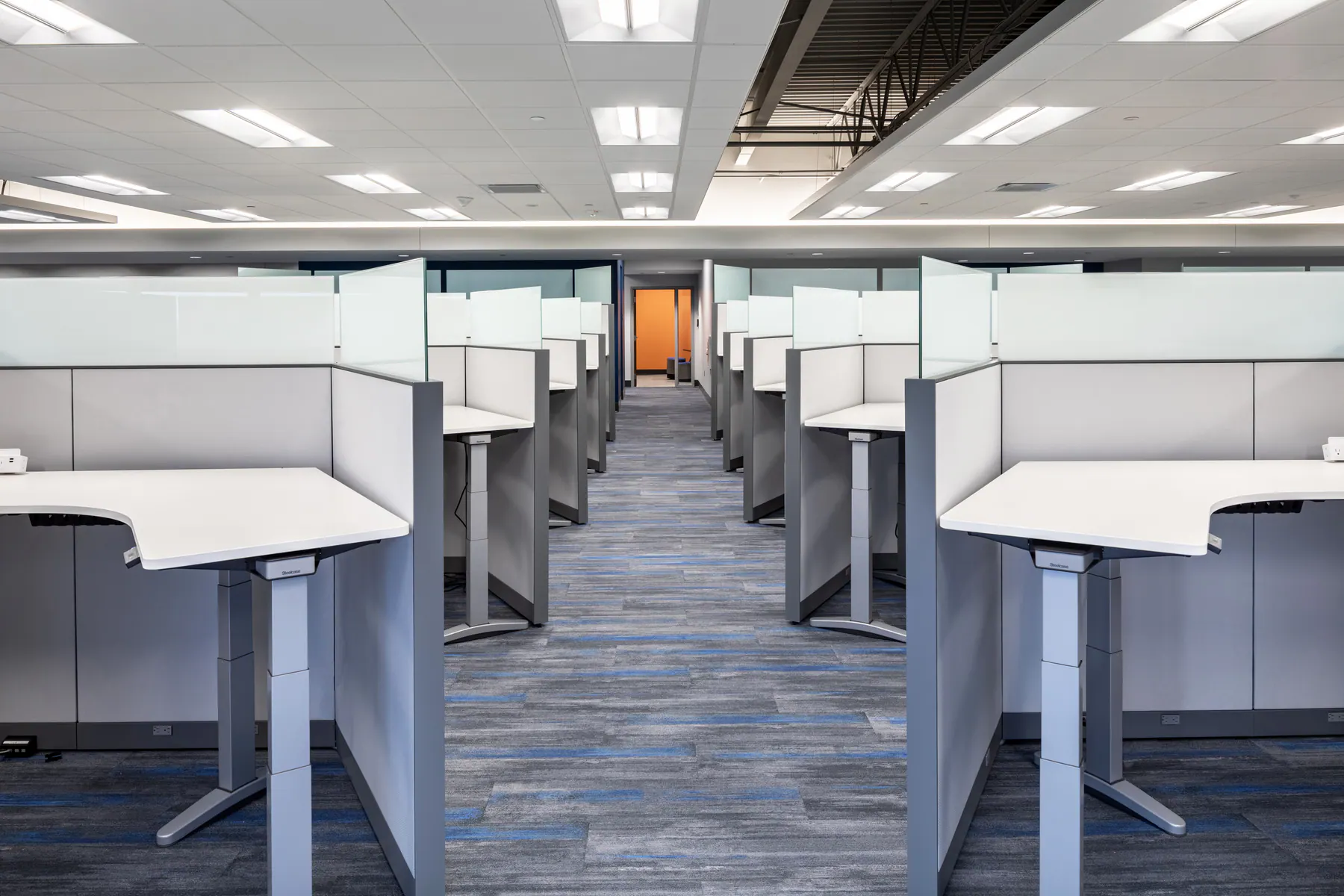 Finished Primus commercial construction interior