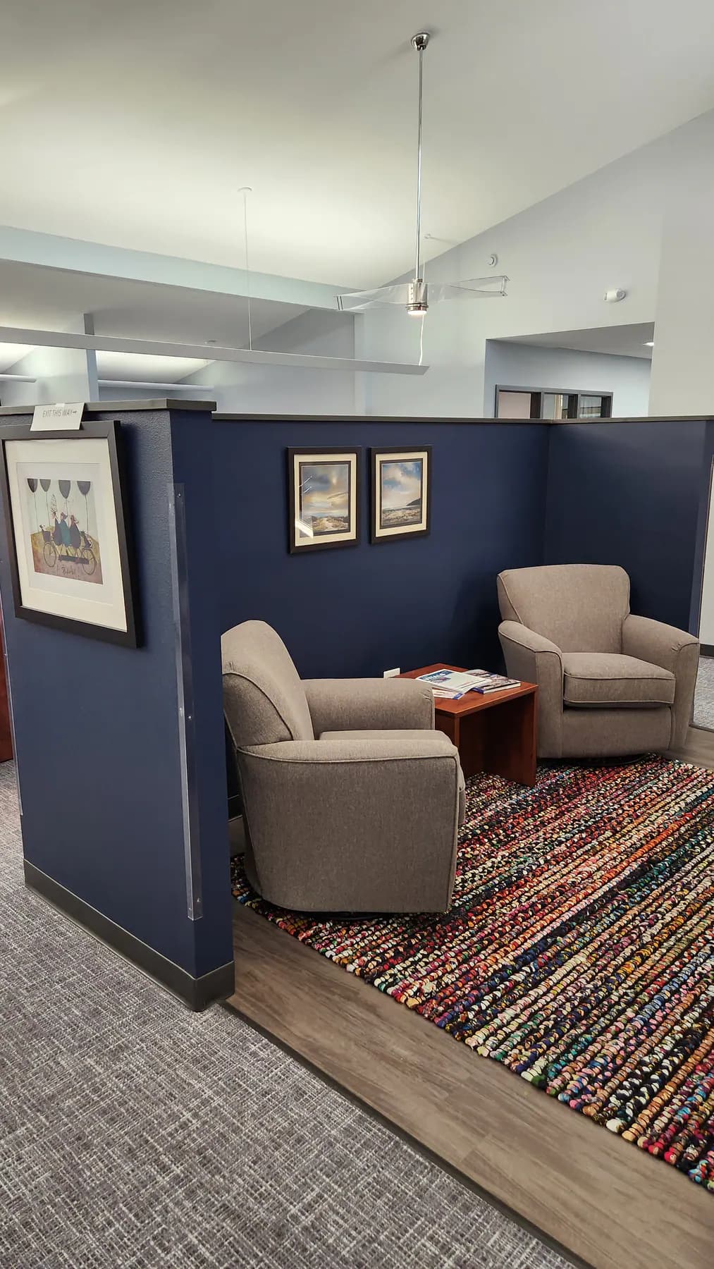 Finished Primus commercial construction interior