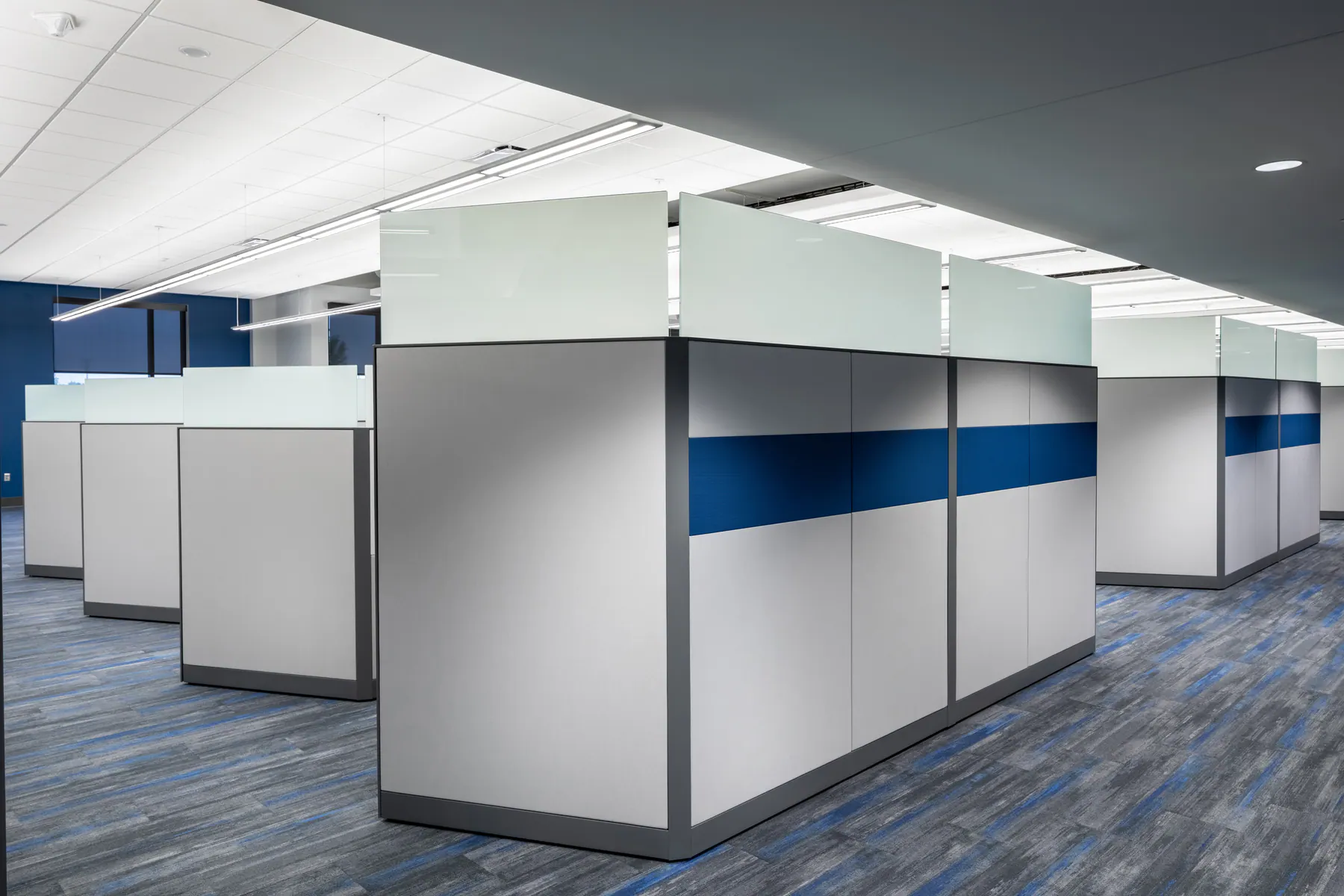 Finished Primus commercial construction interior