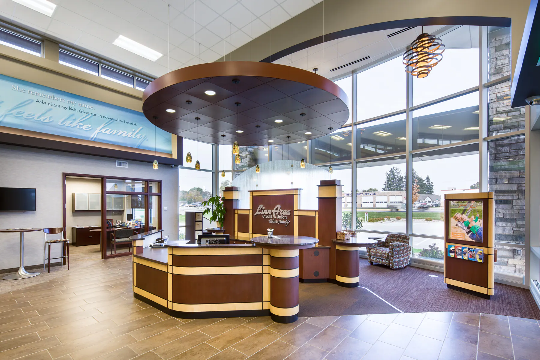 Finished Primus commercial construction interior