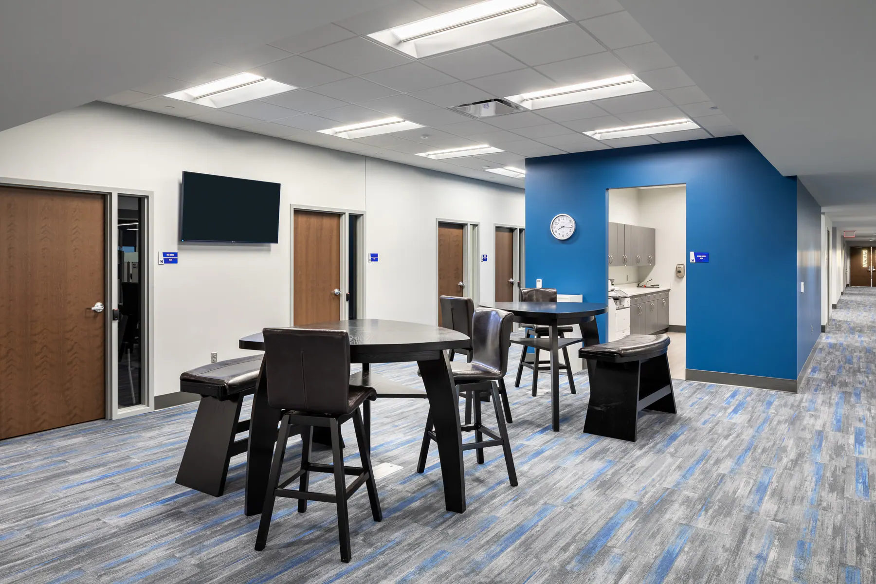 Finished Primus commercial construction interior