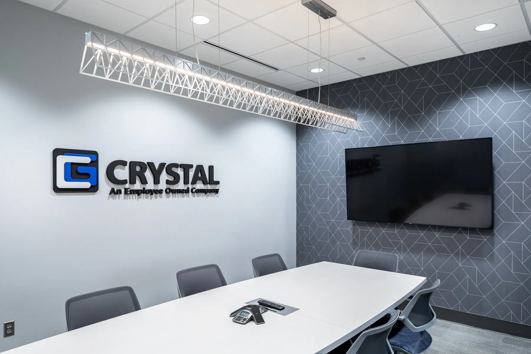 Finished Primus commercial construction interior