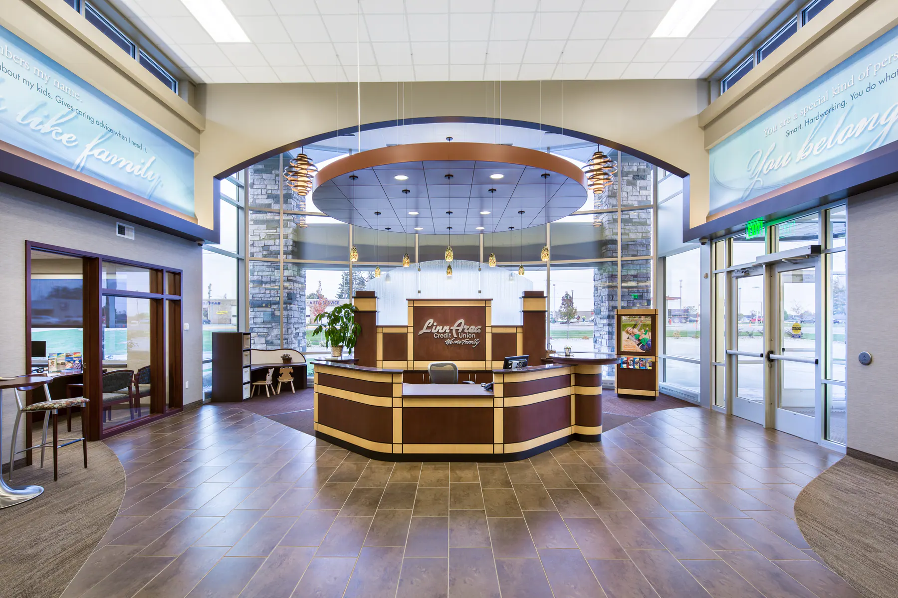 Finished Primus commercial construction interior