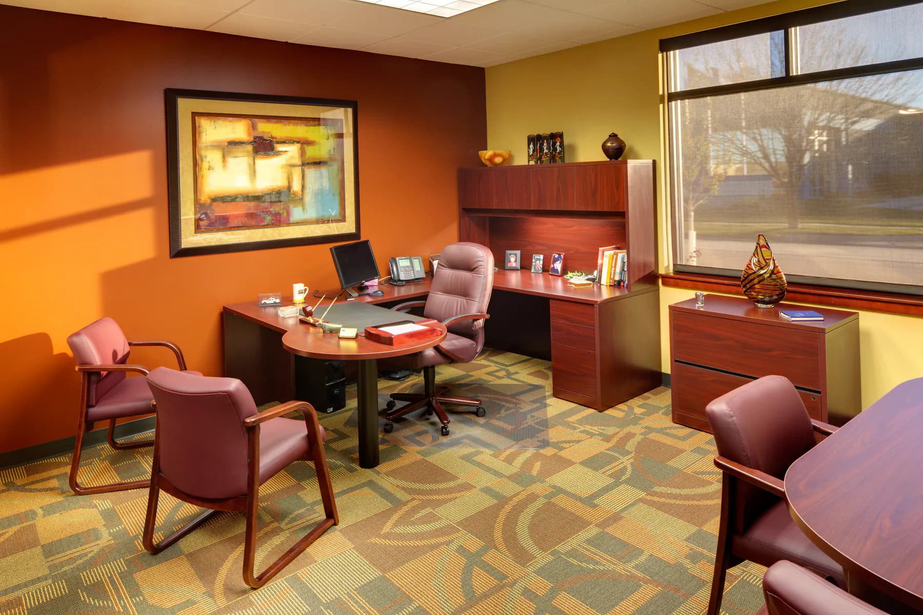 Finished Primus commercial construction interior