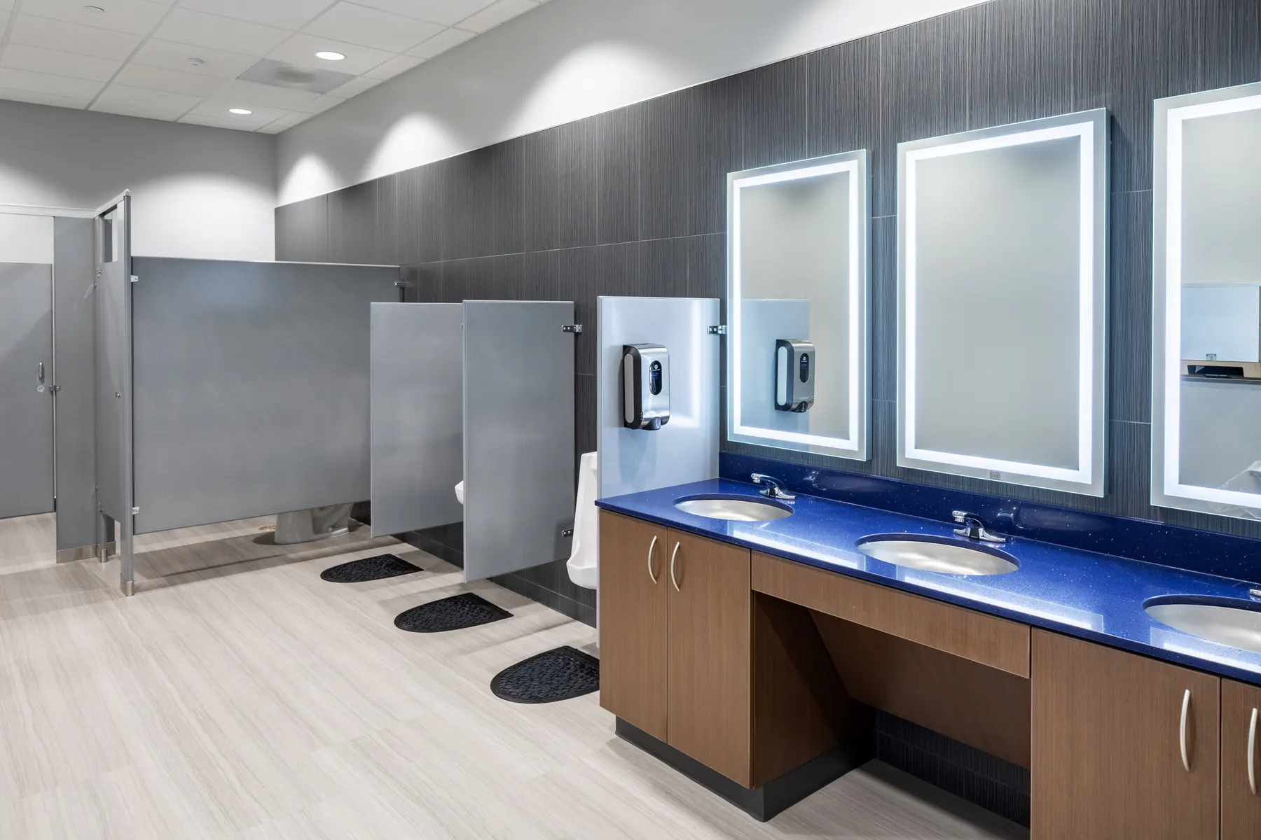 Finished Primus commercial construction interior