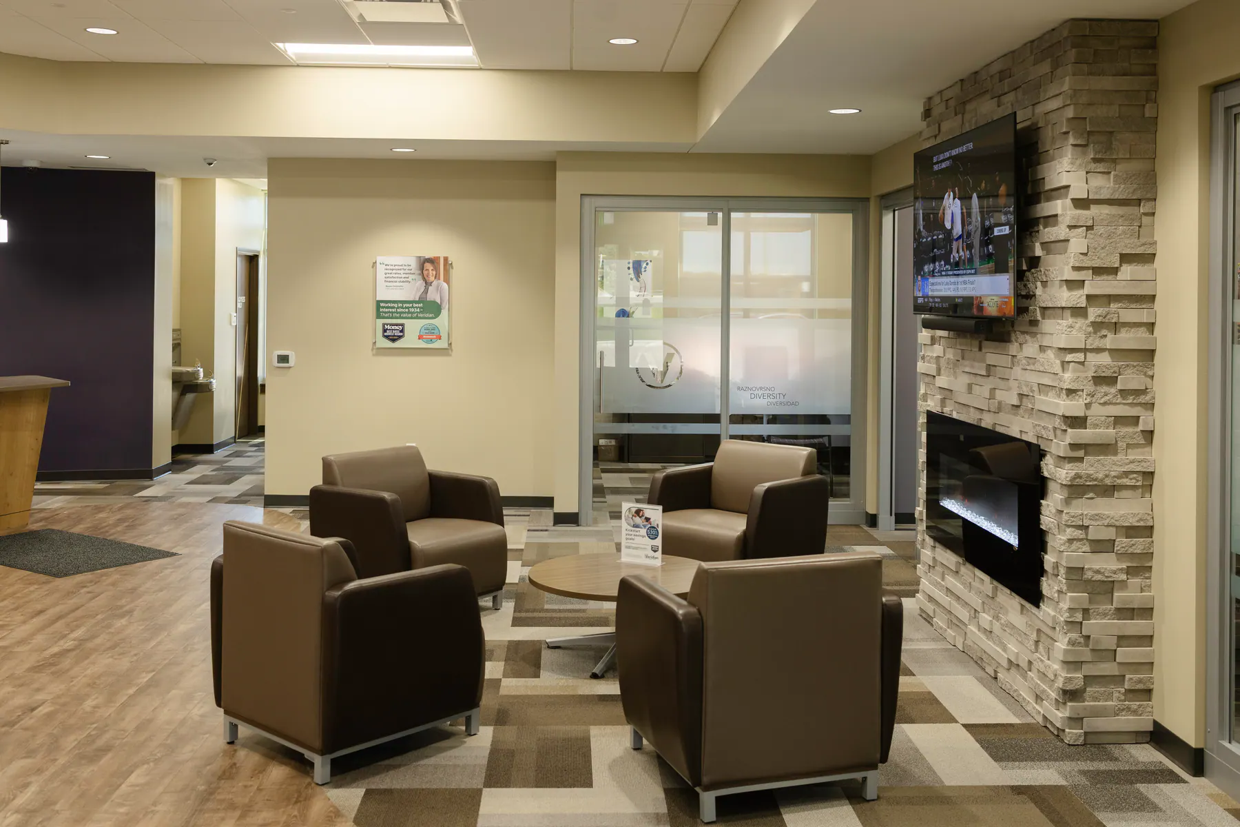 Finished Primus commercial construction interior