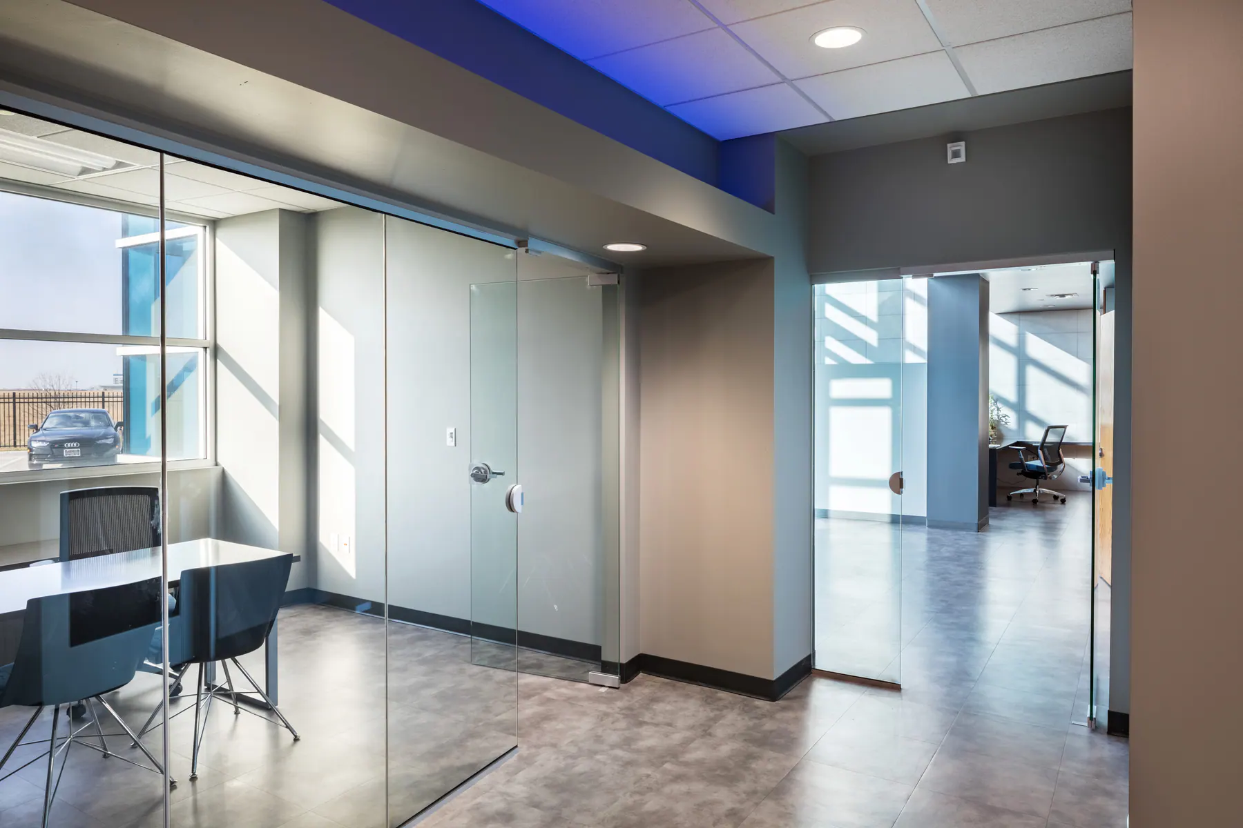 Finished Primus commercial construction interior