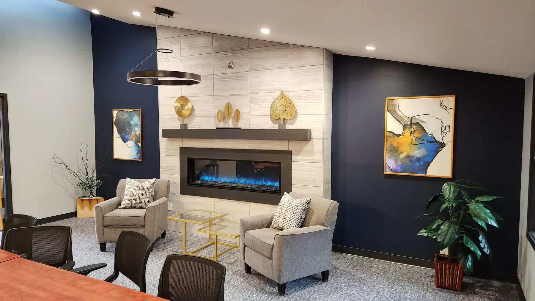 Finished Primus commercial construction interior