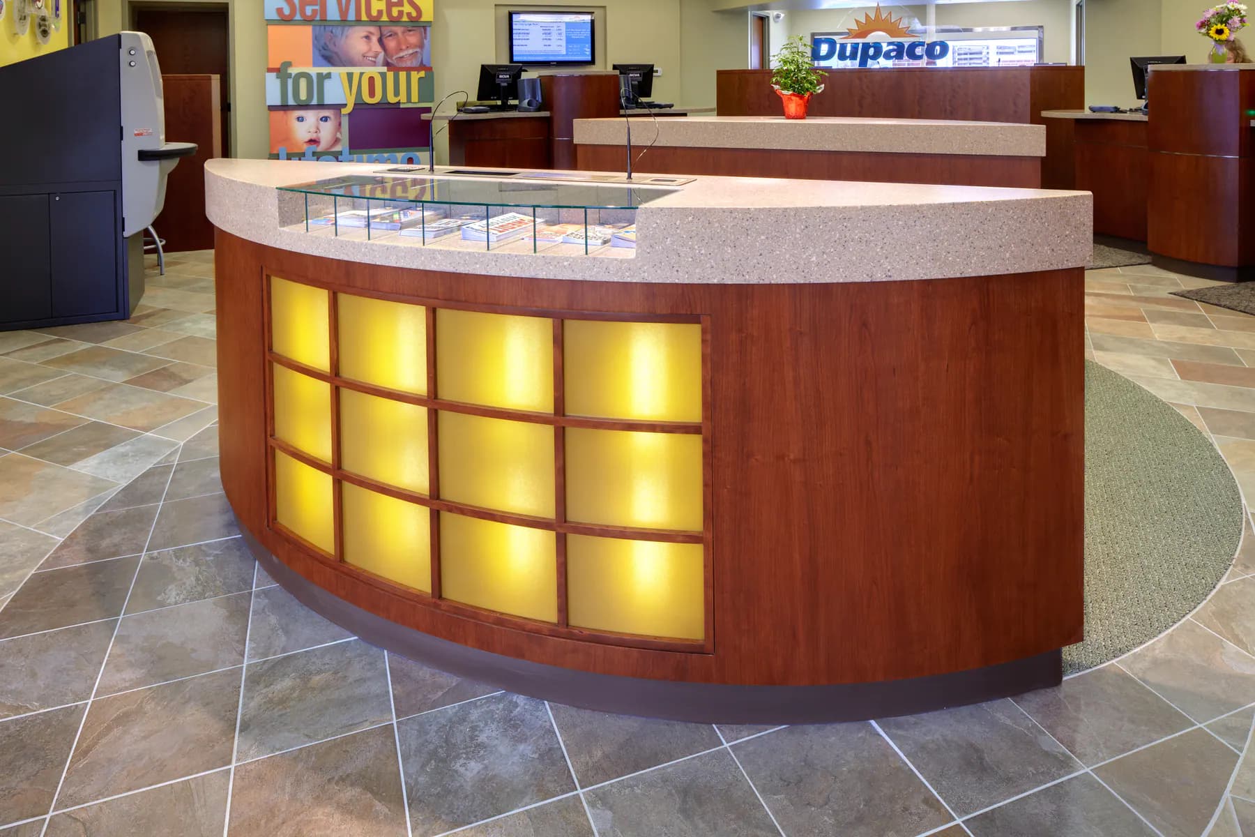 Finished Primus commercial construction interior