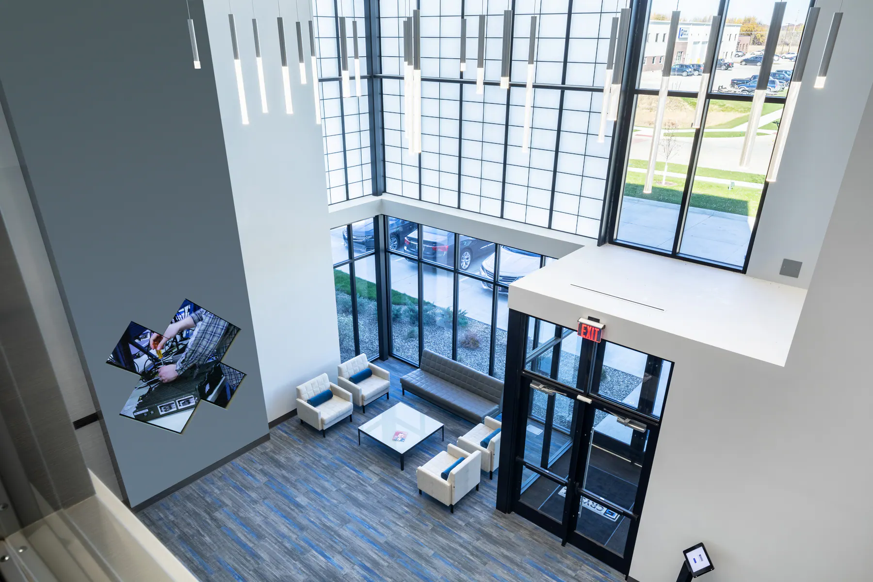 Finished Primus commercial construction interior