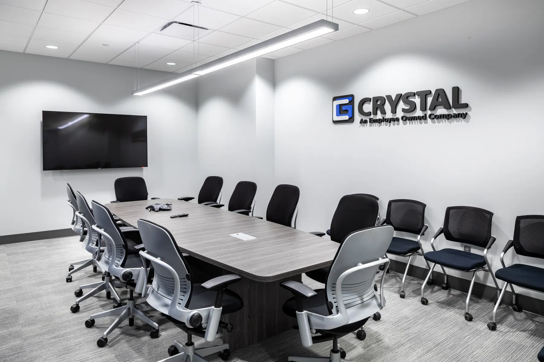 Finished Primus commercial construction interior