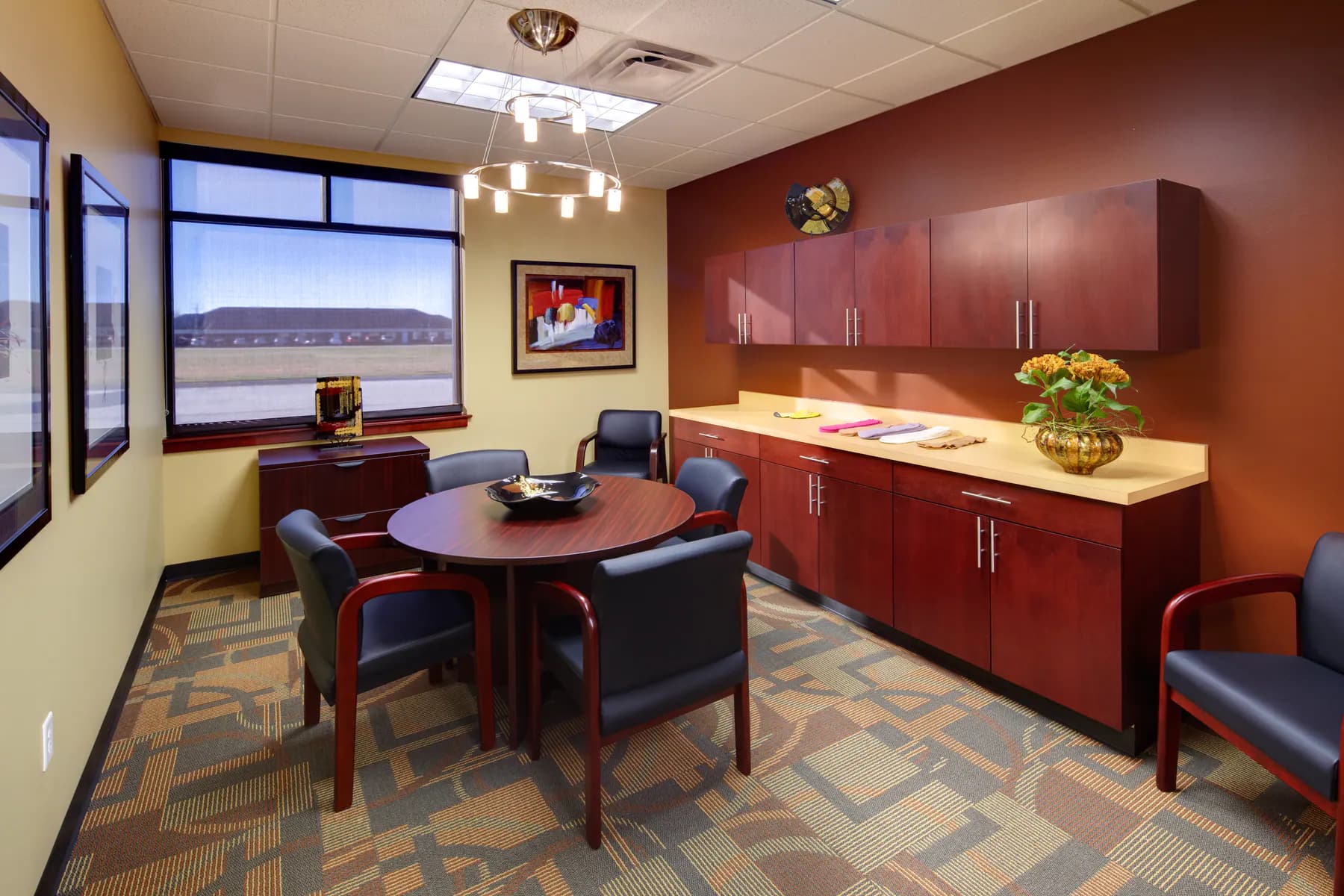 Finished Primus commercial construction interior