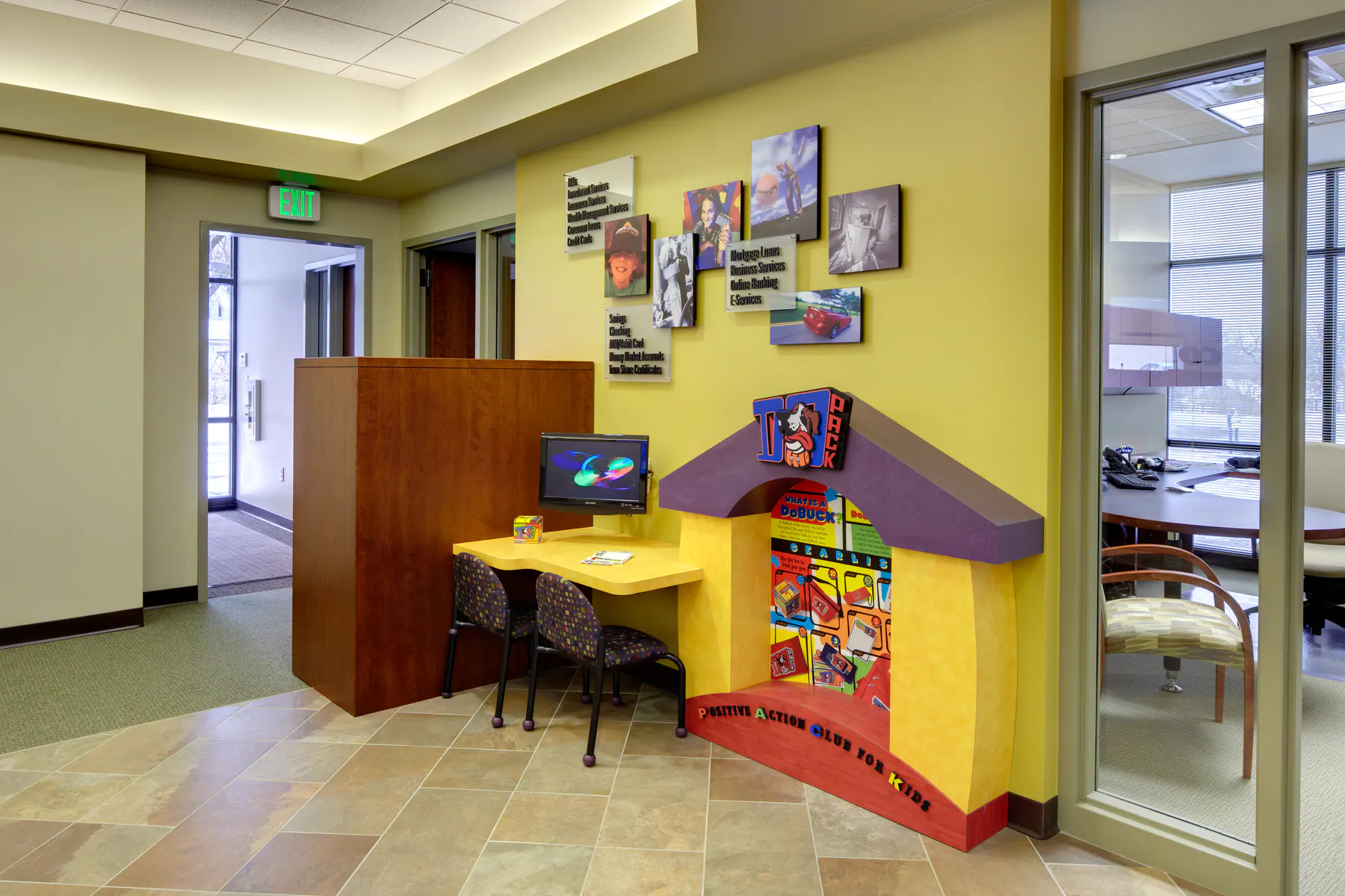 Finished Primus commercial construction interior