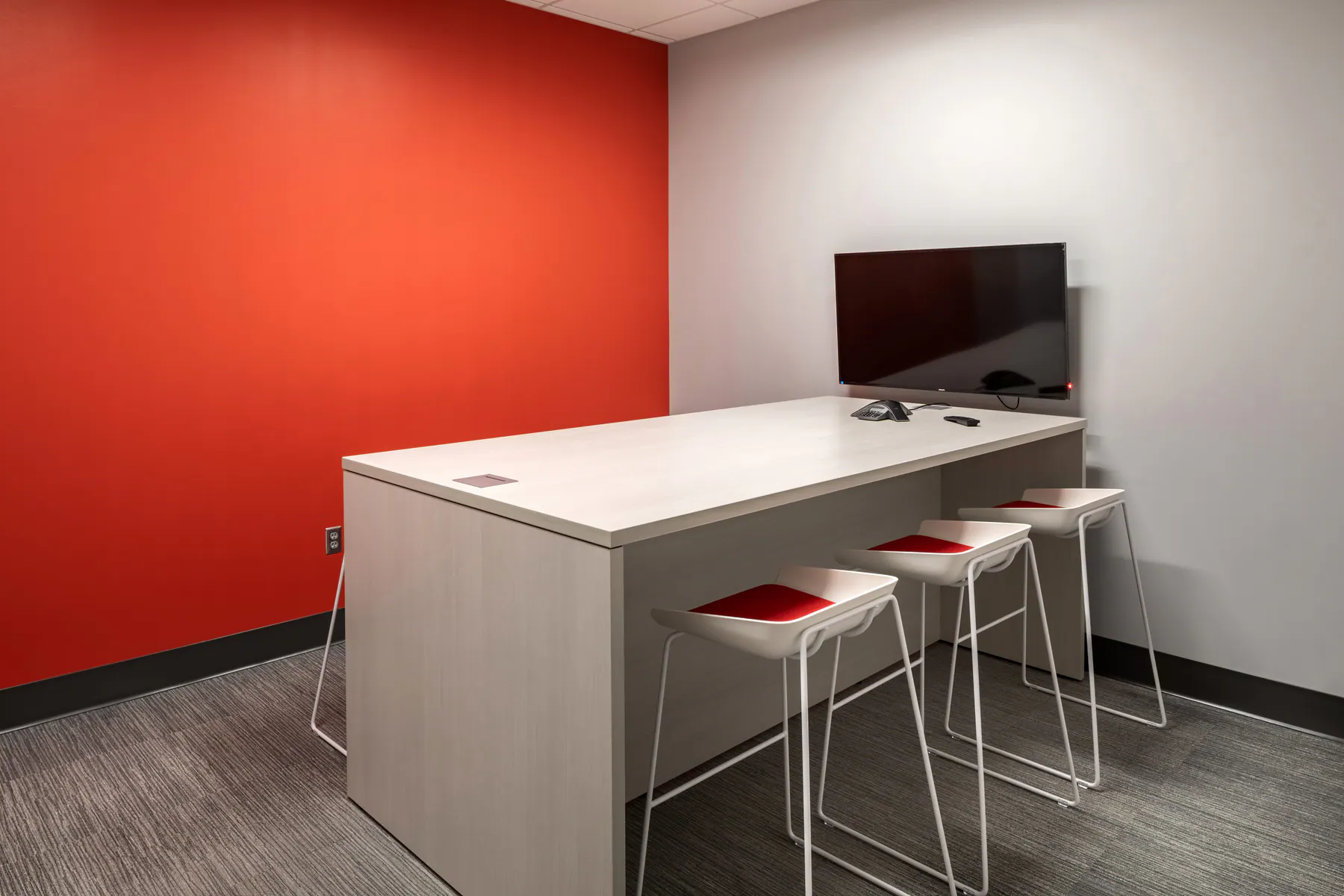 Finished Primus commercial construction interior