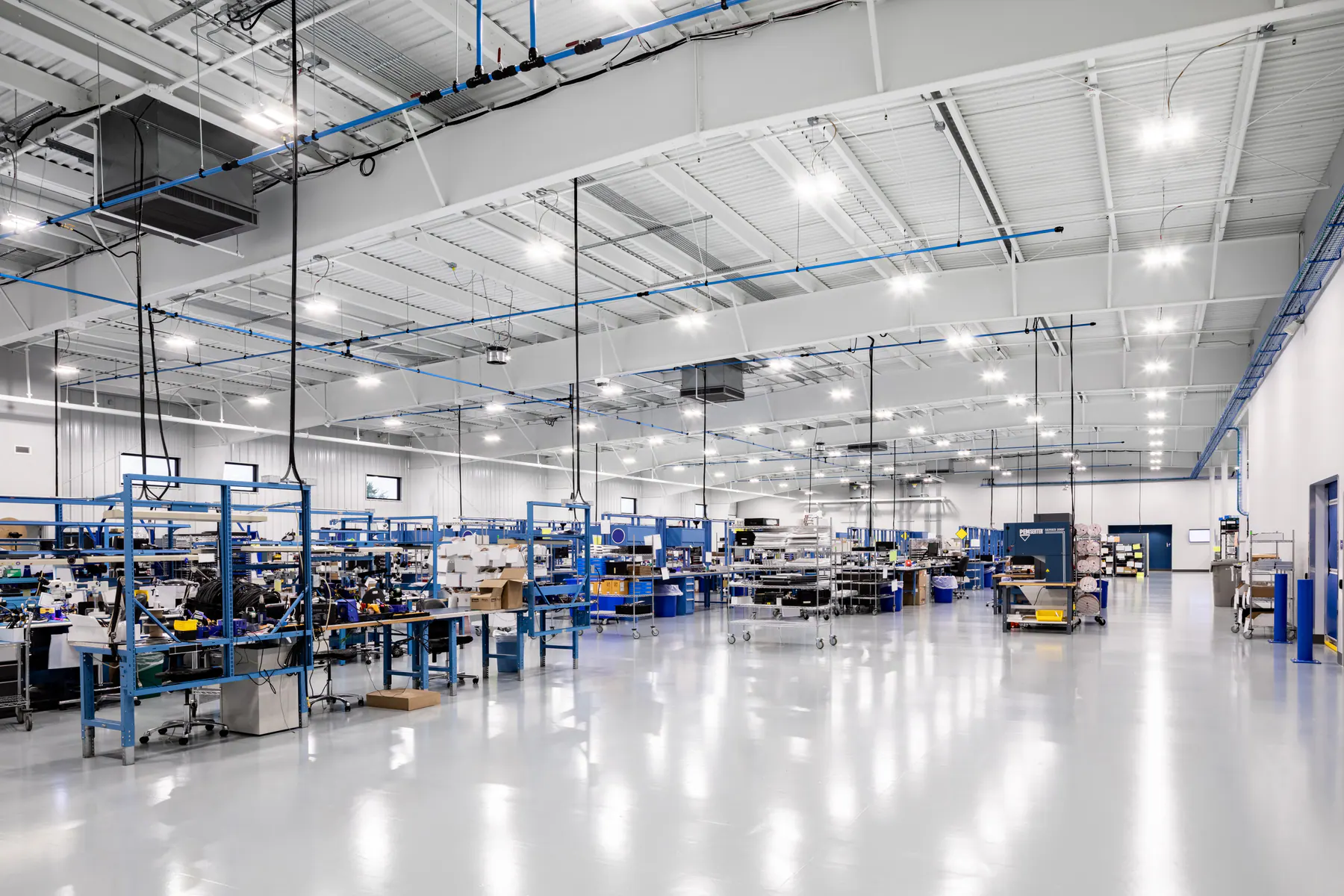 Finished Primus commercial construction interior
