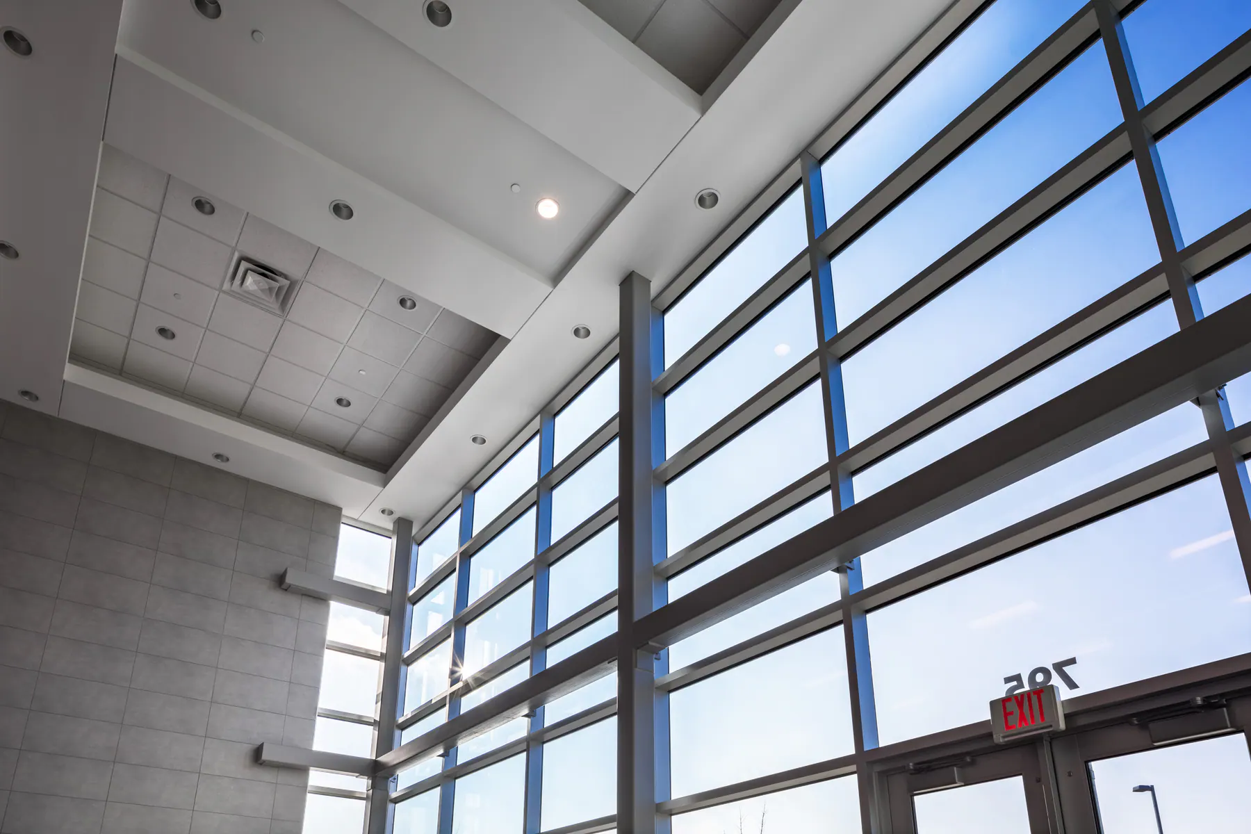 Finished Primus commercial construction interior