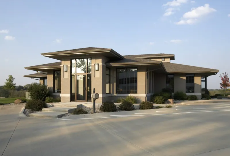 Finished Primus commercial building exterior