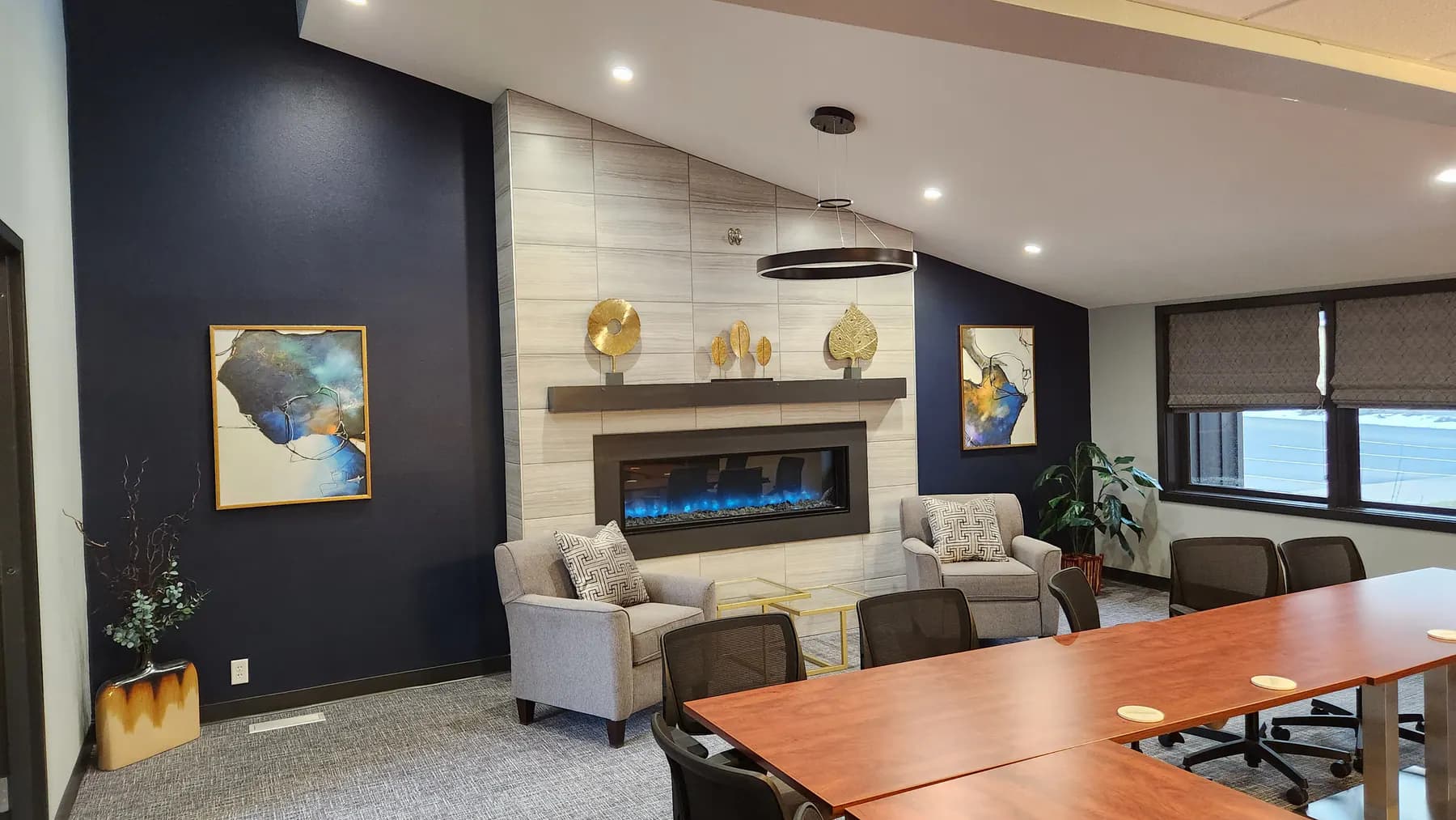 Finished Primus commercial construction interior