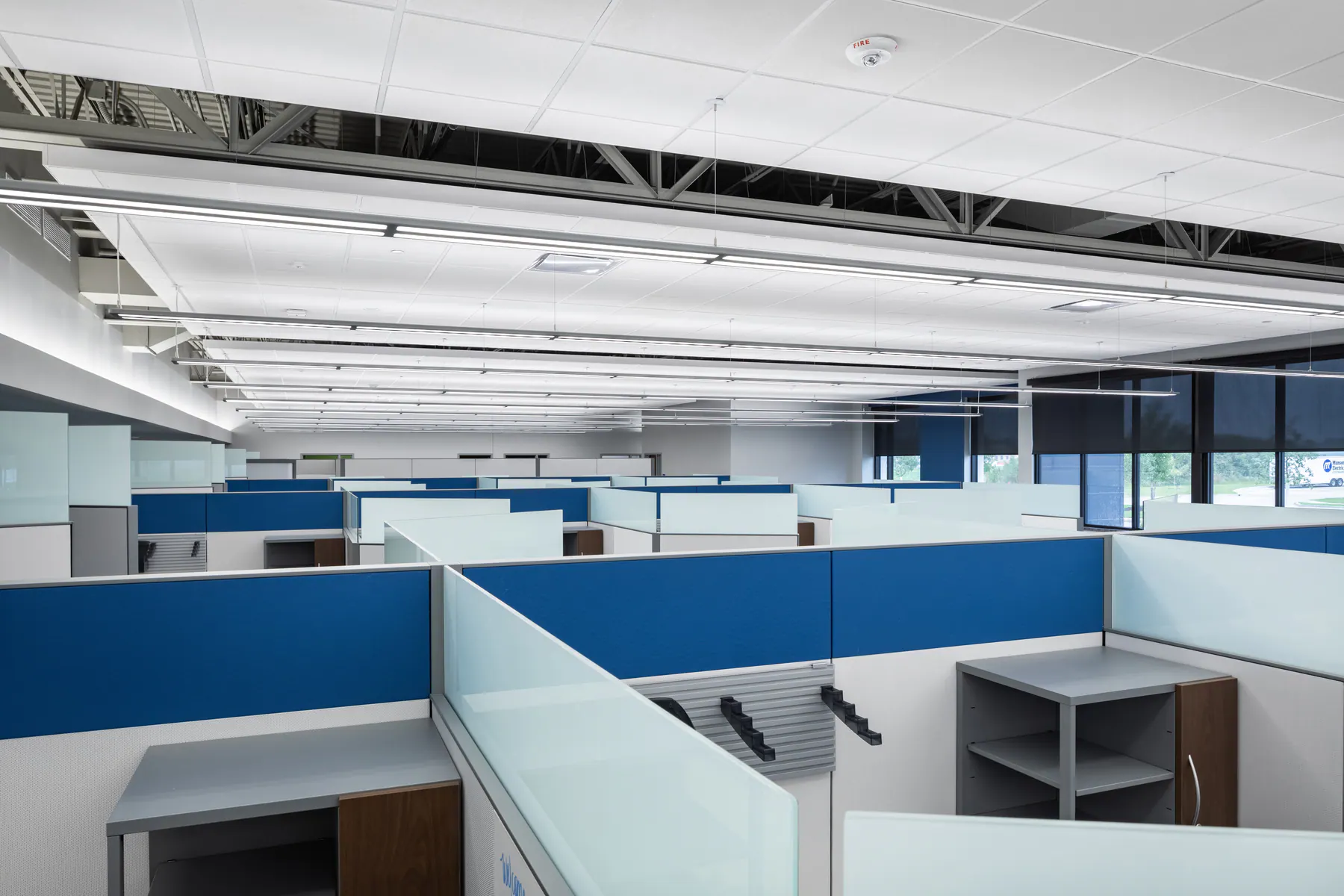 Finished Primus commercial construction interior