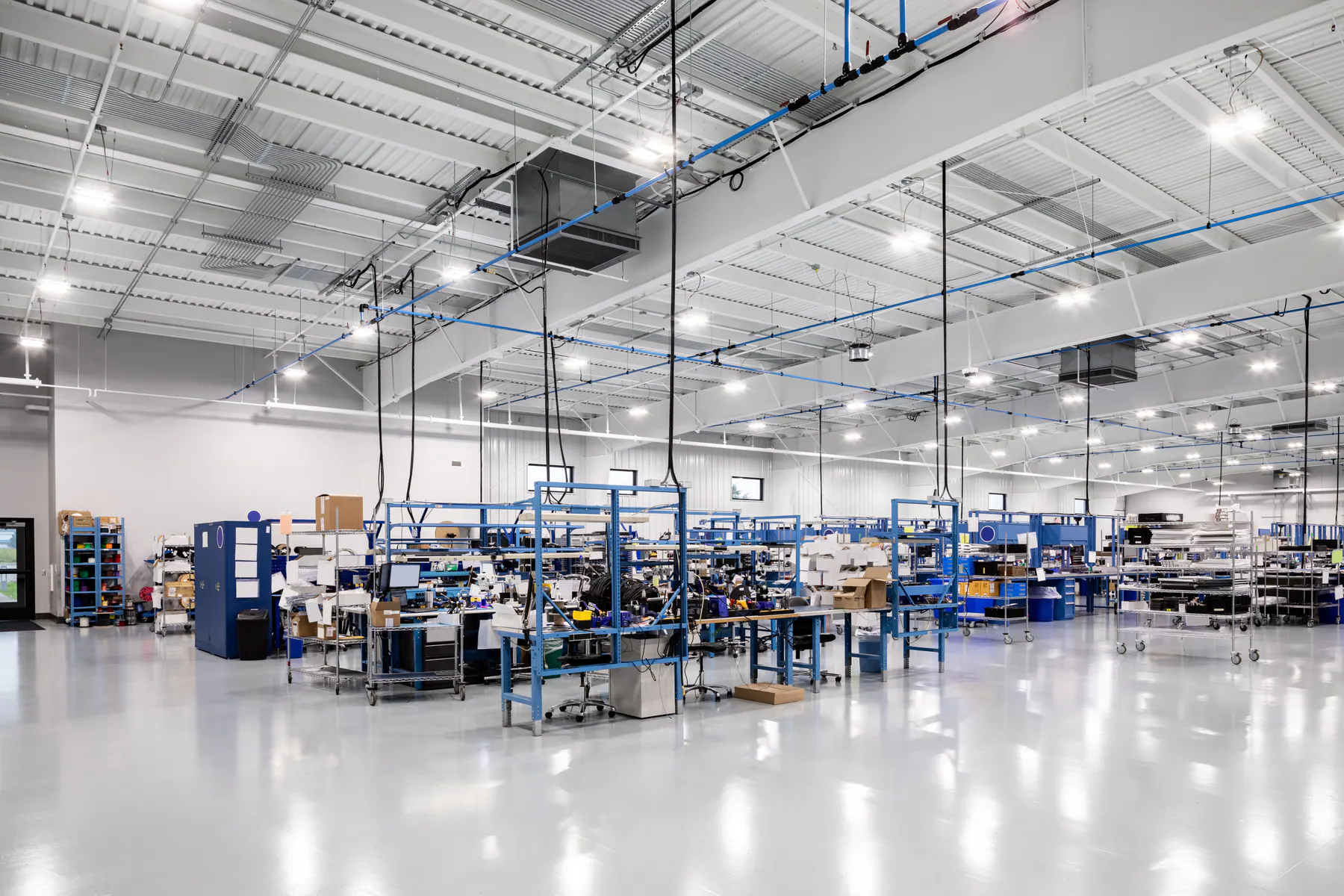 Finished Primus commercial construction interior