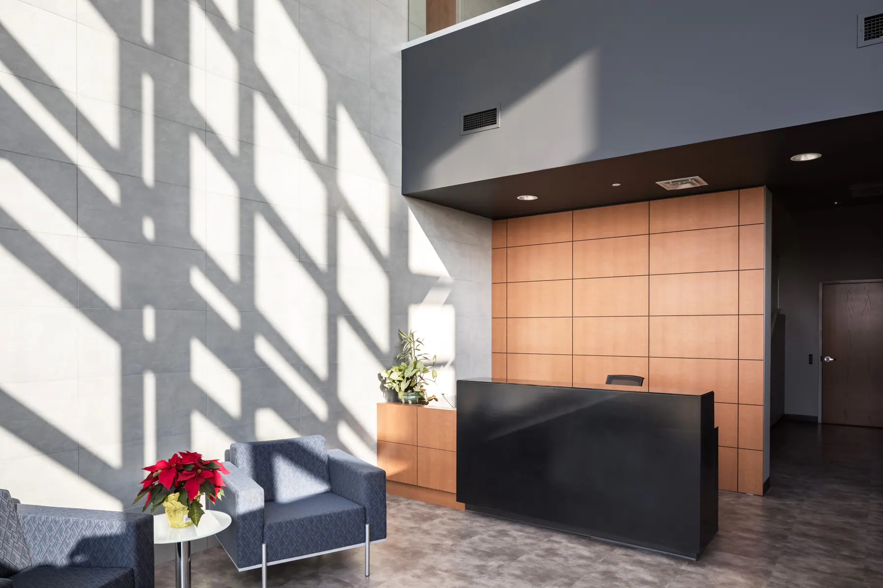 Finished Primus commercial construction interior