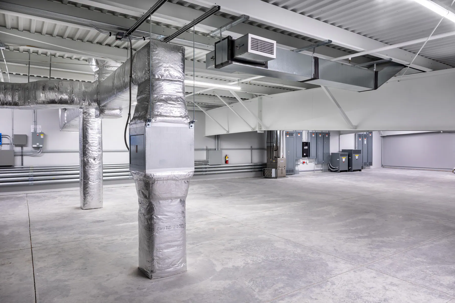 Finished Primus commercial construction interior