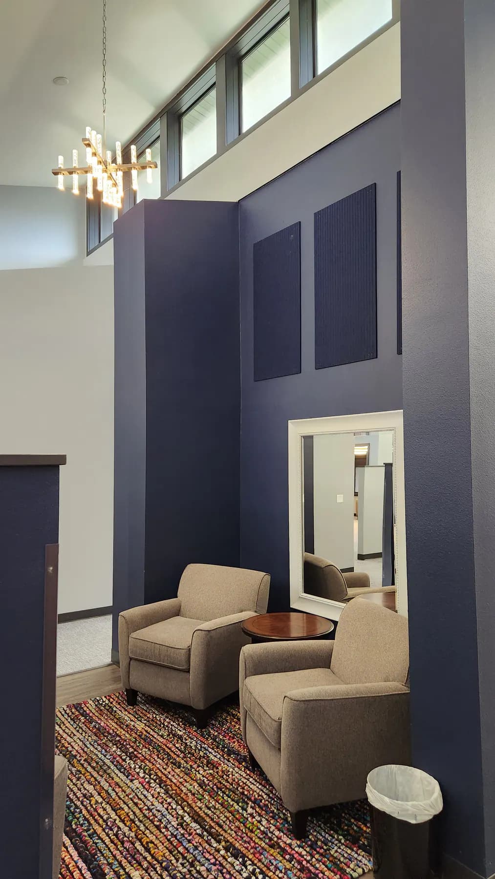 Finished Primus commercial construction interior