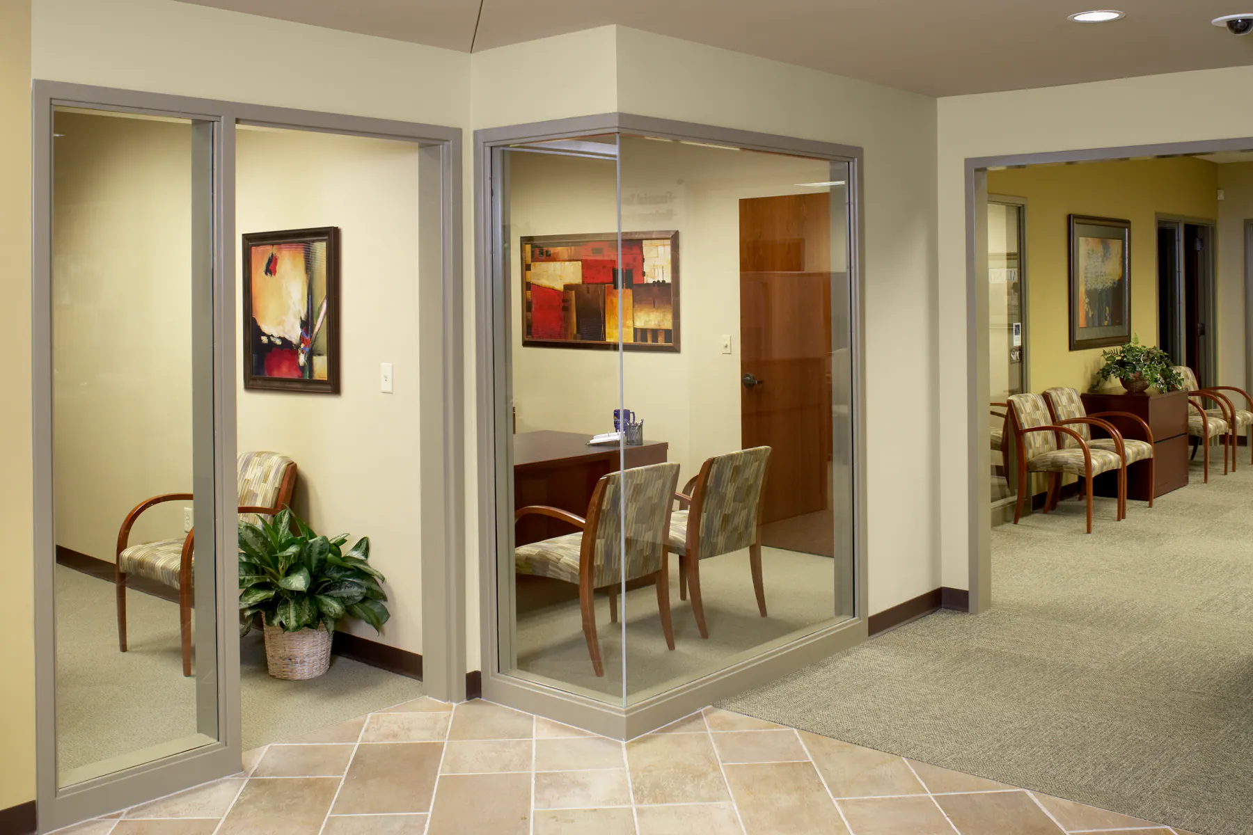 Finished Primus commercial construction interior