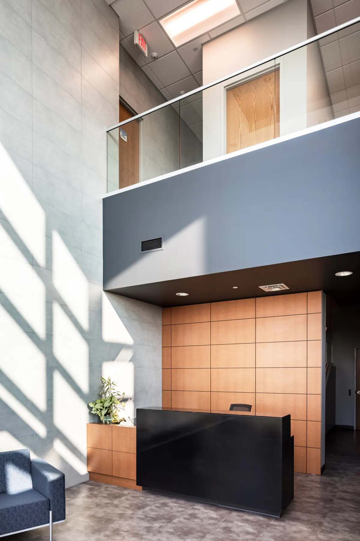 Finished Primus commercial construction interior