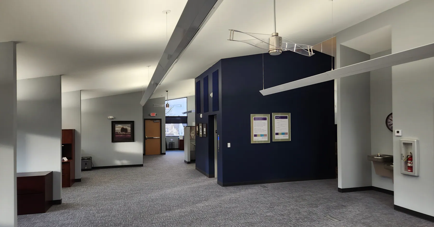 Finished Primus commercial construction interior