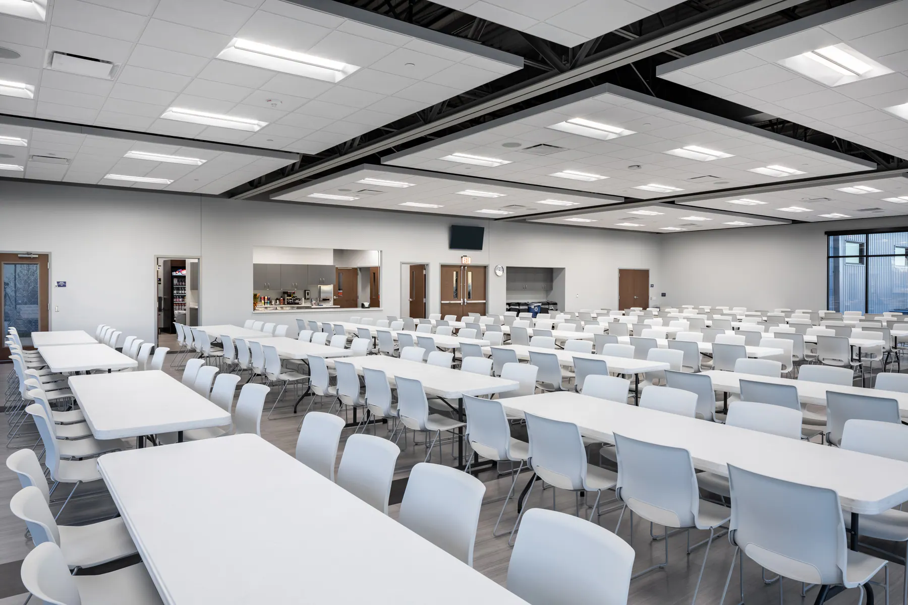 Finished Primus commercial construction interior
