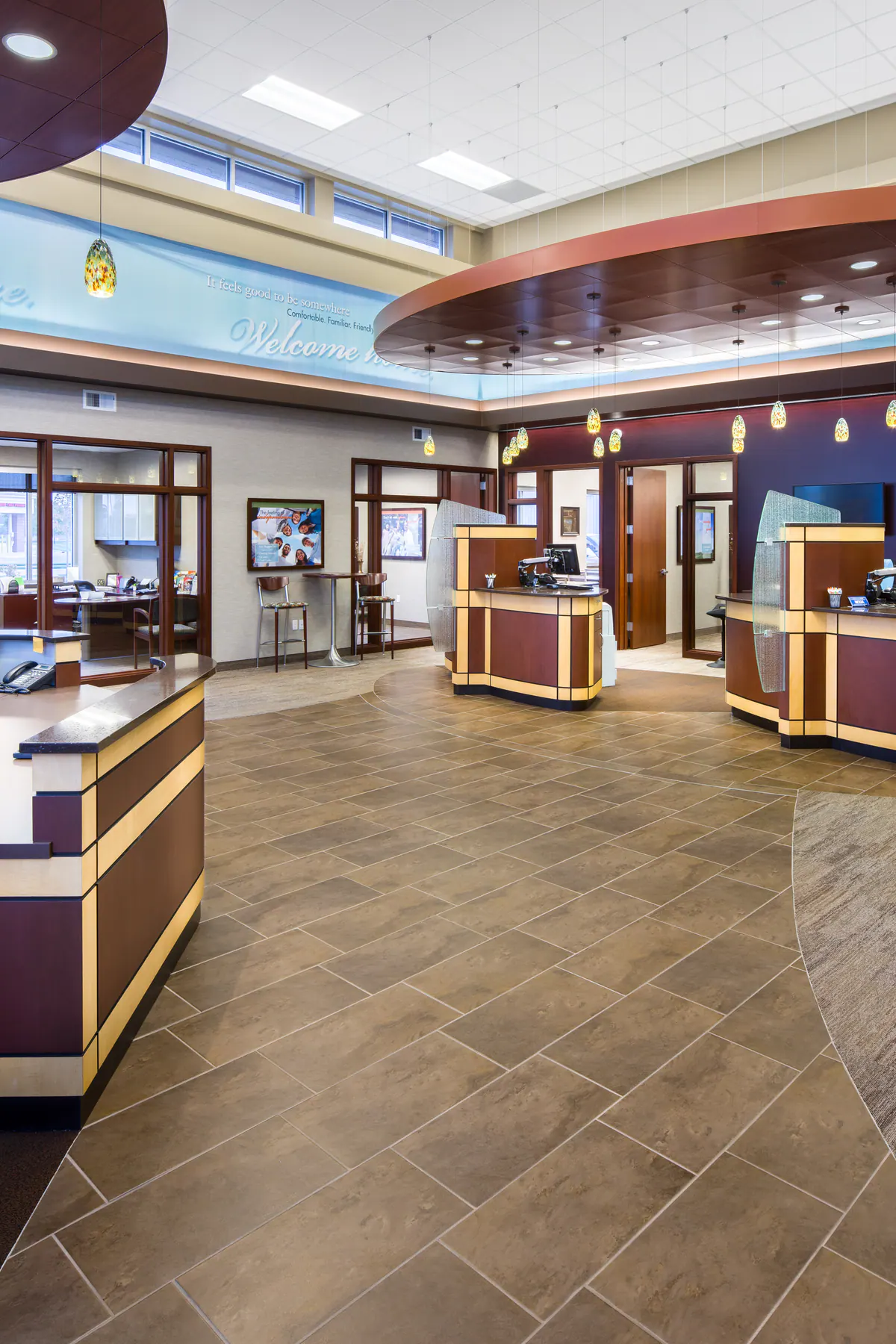 Finished Primus commercial construction interior