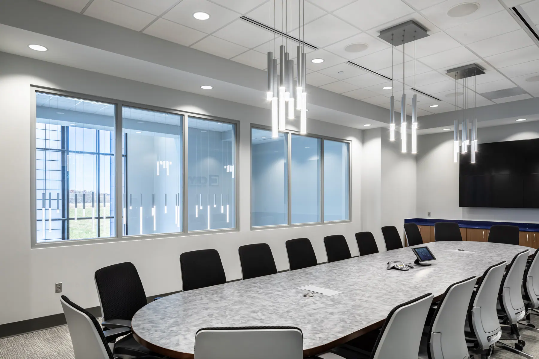 Finished Primus commercial construction interior