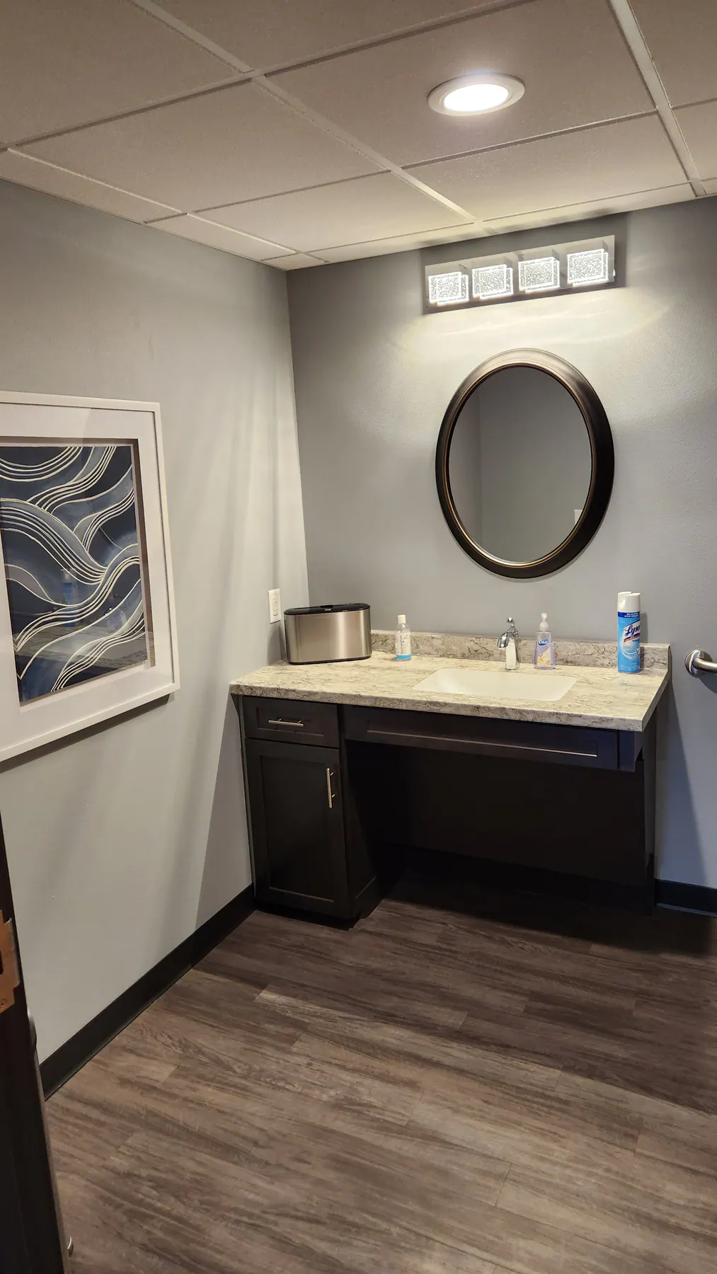 Finished Primus commercial construction interior