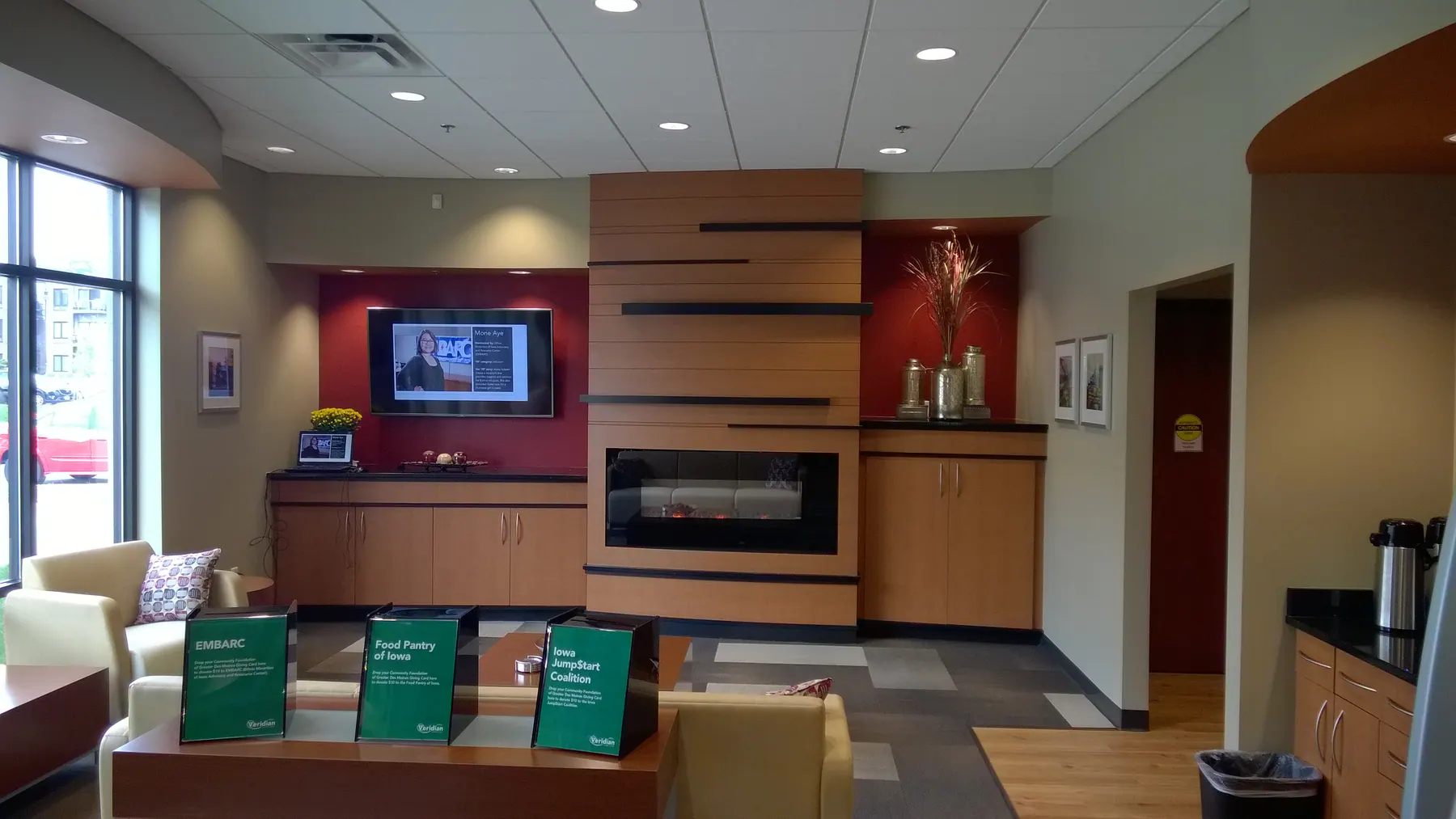 Finished Primus commercial construction interior