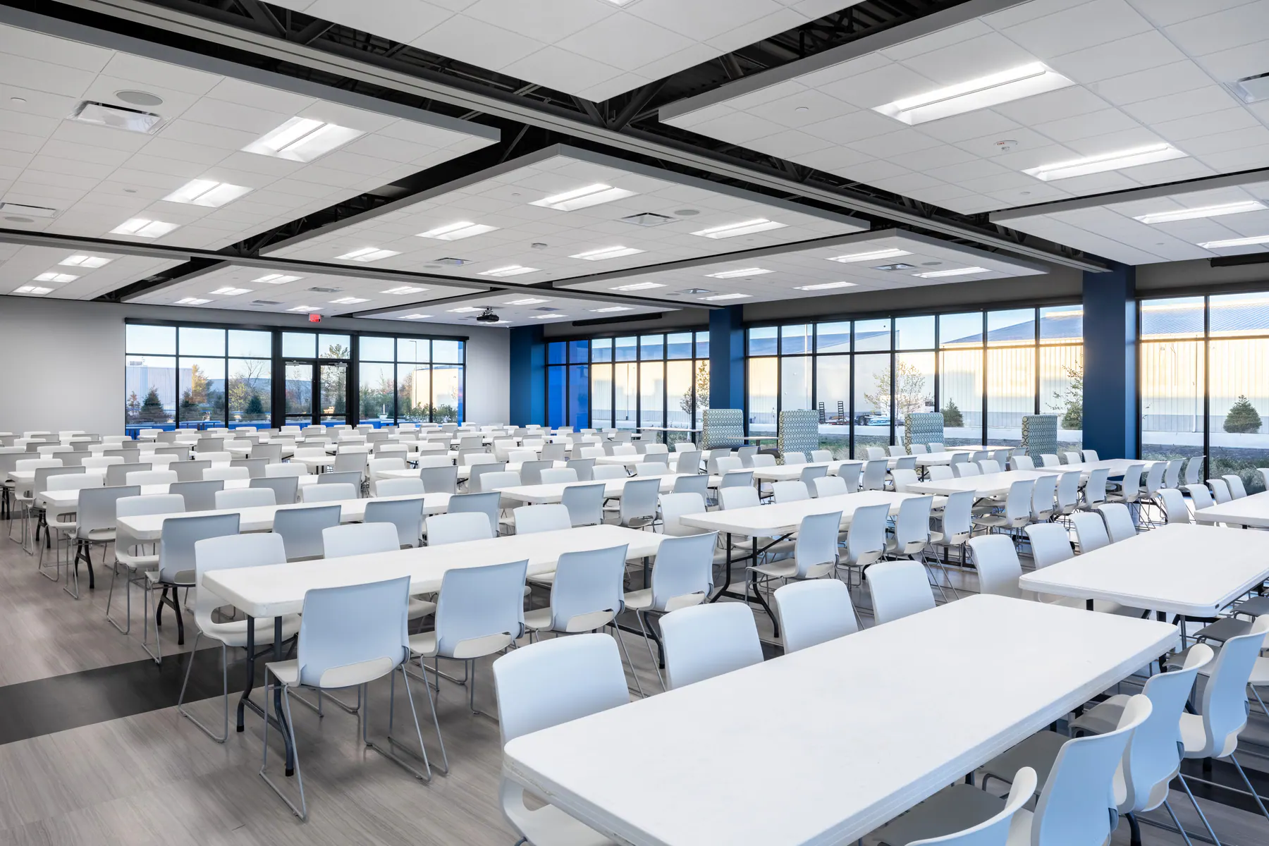 Finished Primus commercial construction interior