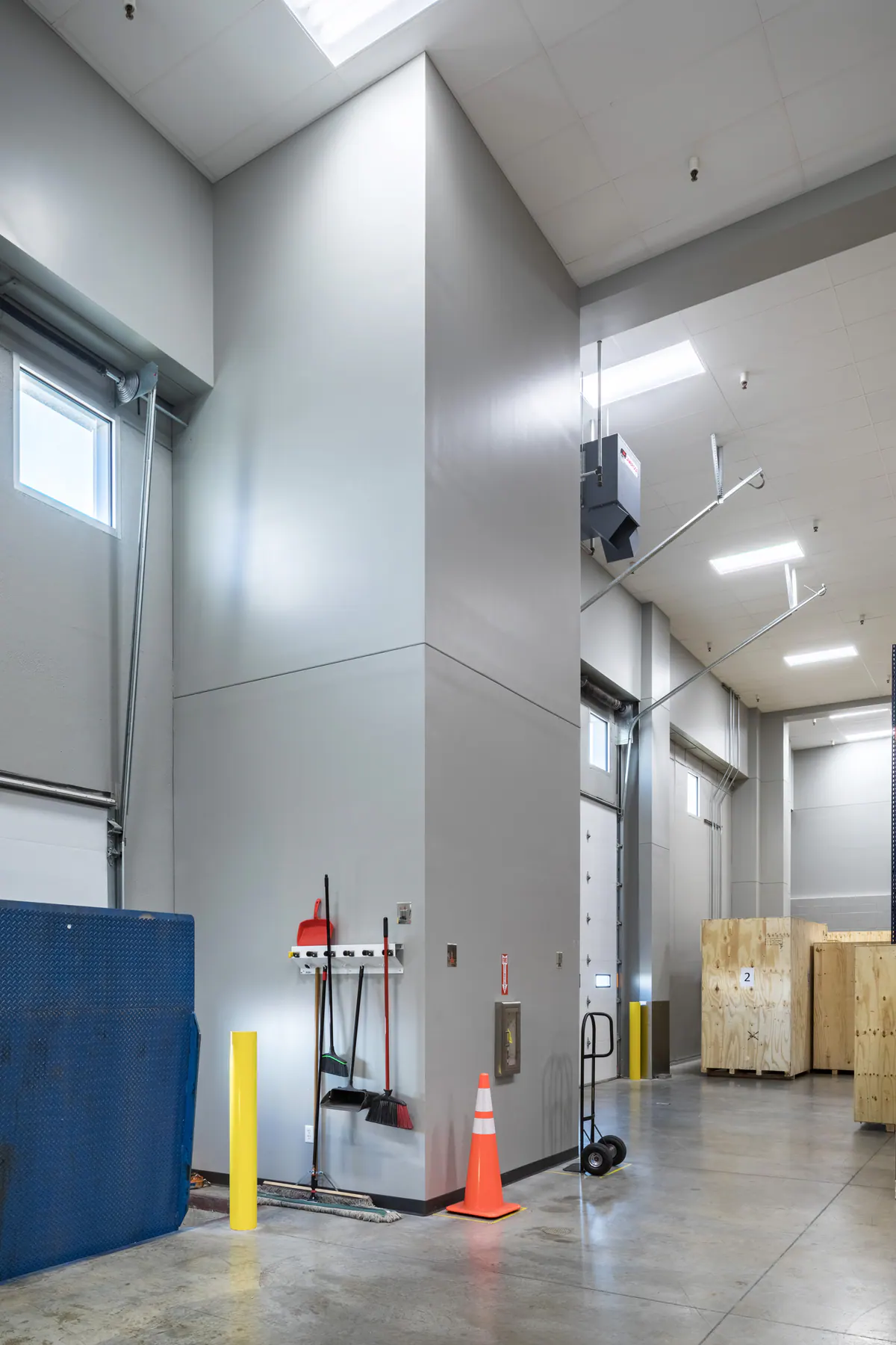 Finished Primus commercial construction interior