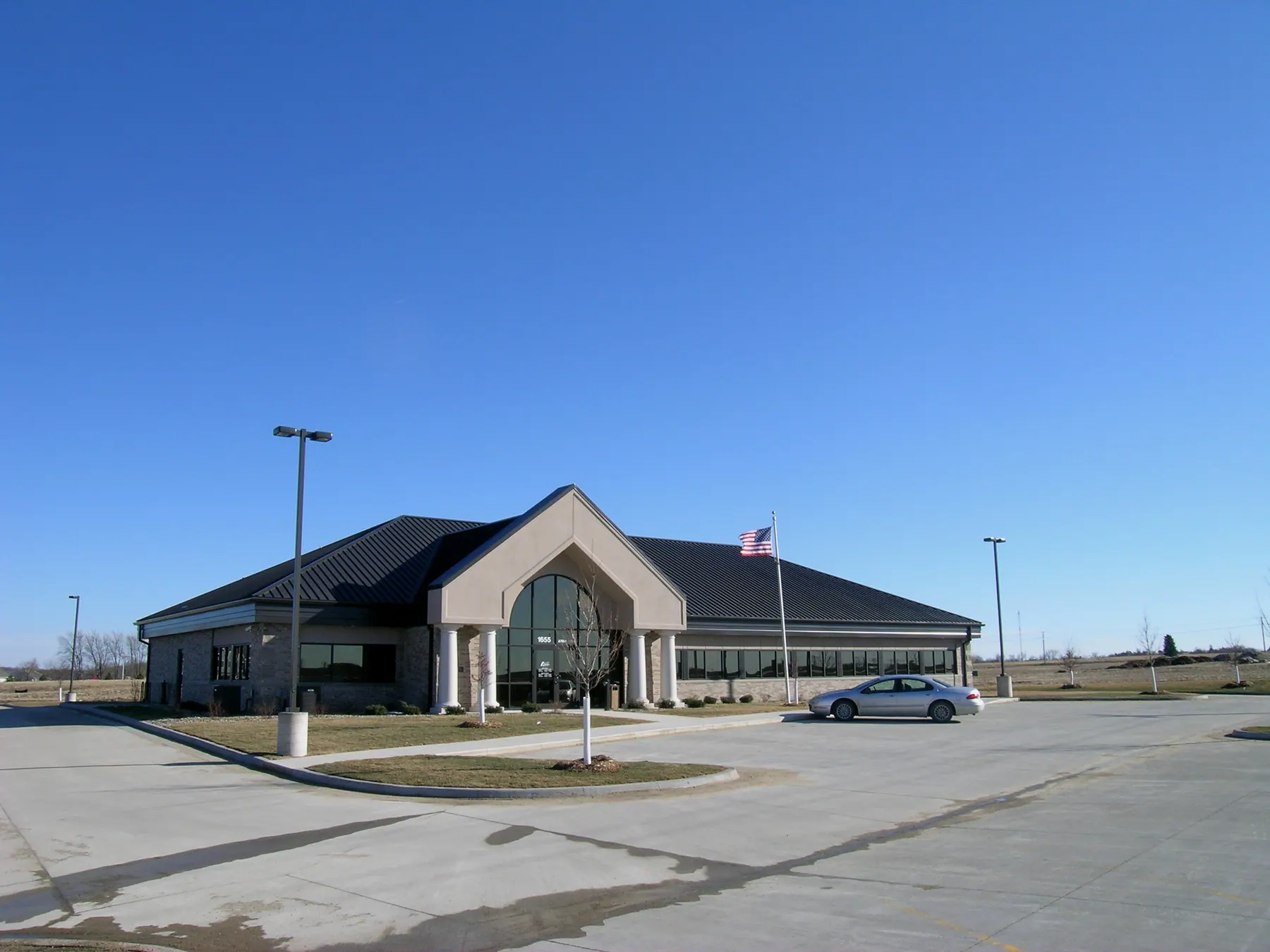Finished Primus commercial building exterior