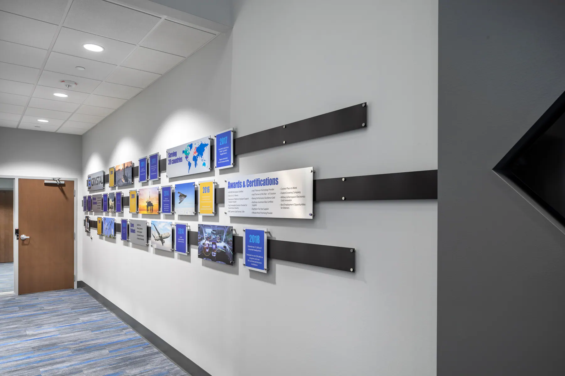 Finished Primus commercial construction interior