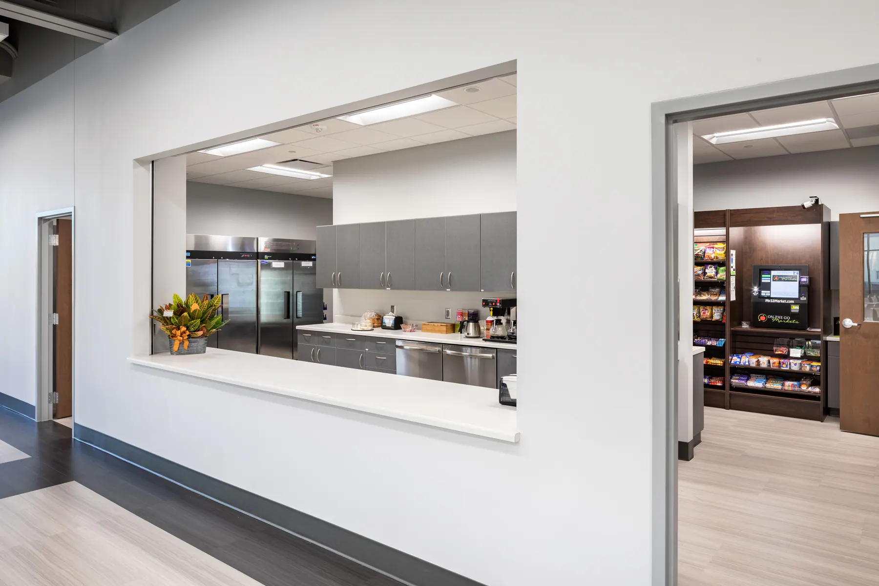 Finished Primus commercial construction interior